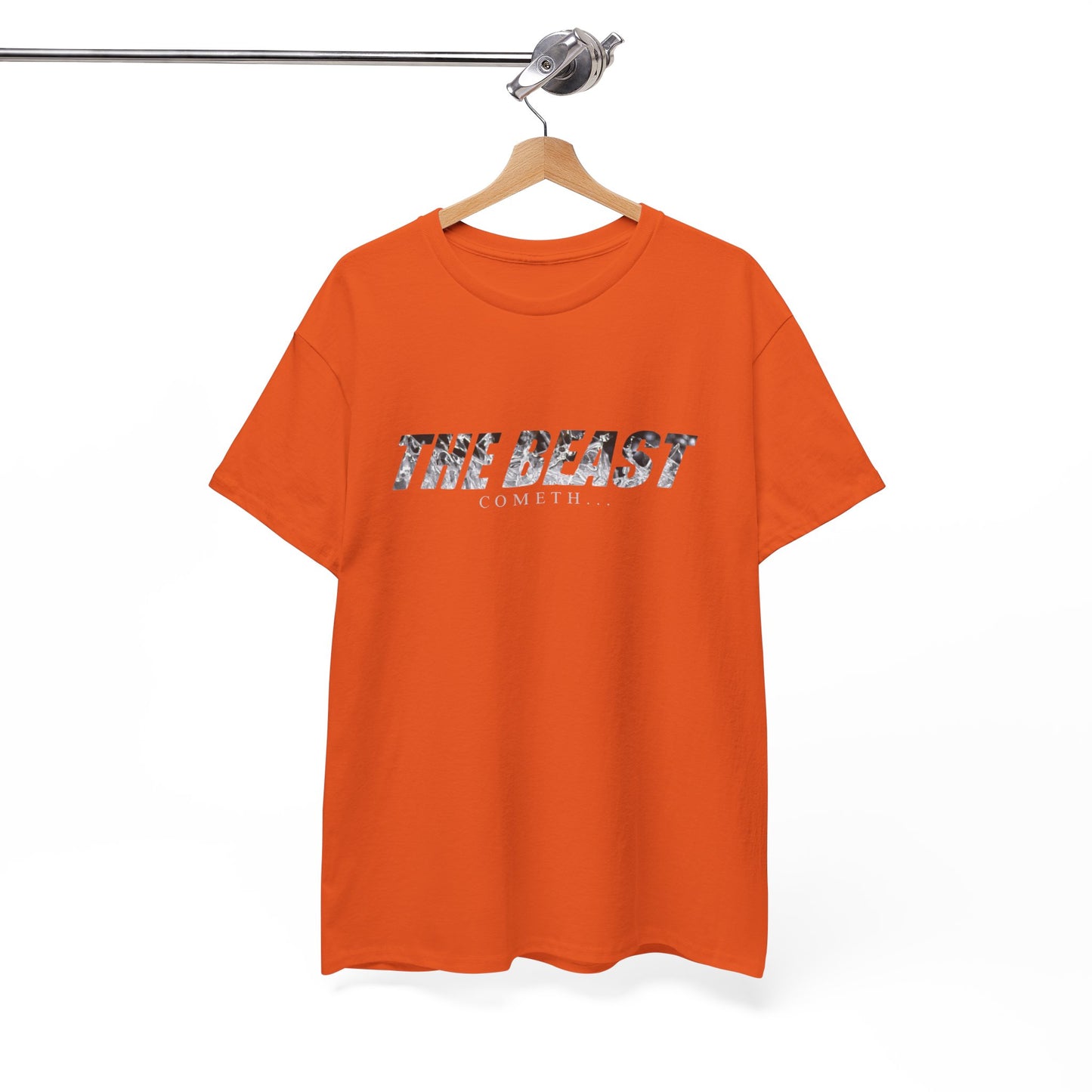 The beast cometh Unisex Heavy Cotton Tee
