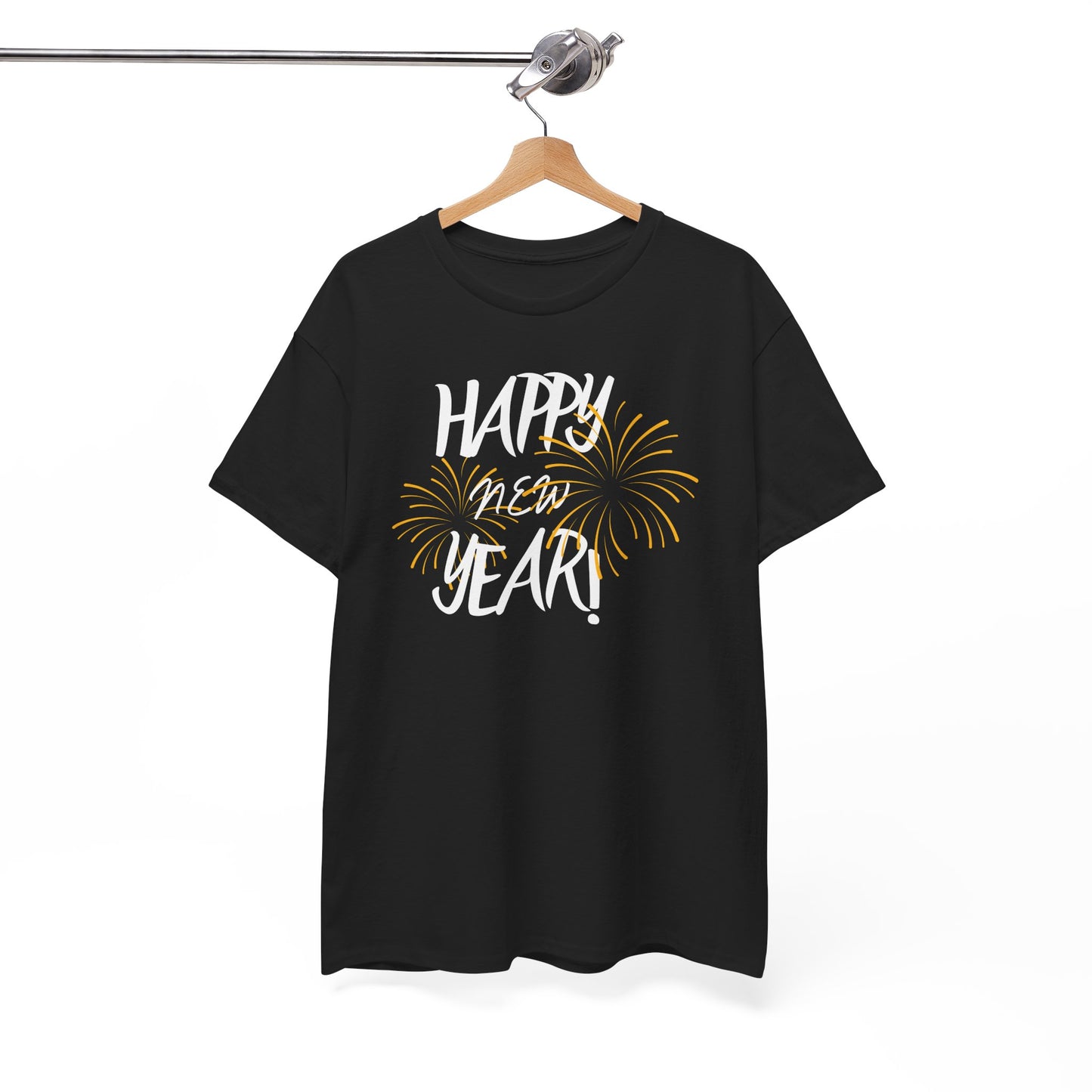 Happy New Year Unisex Heavy Cotton Tee