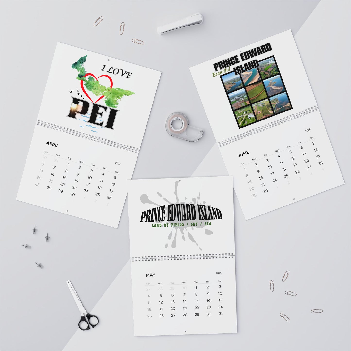 Prince Edward Island / Wall Calendars (2025)