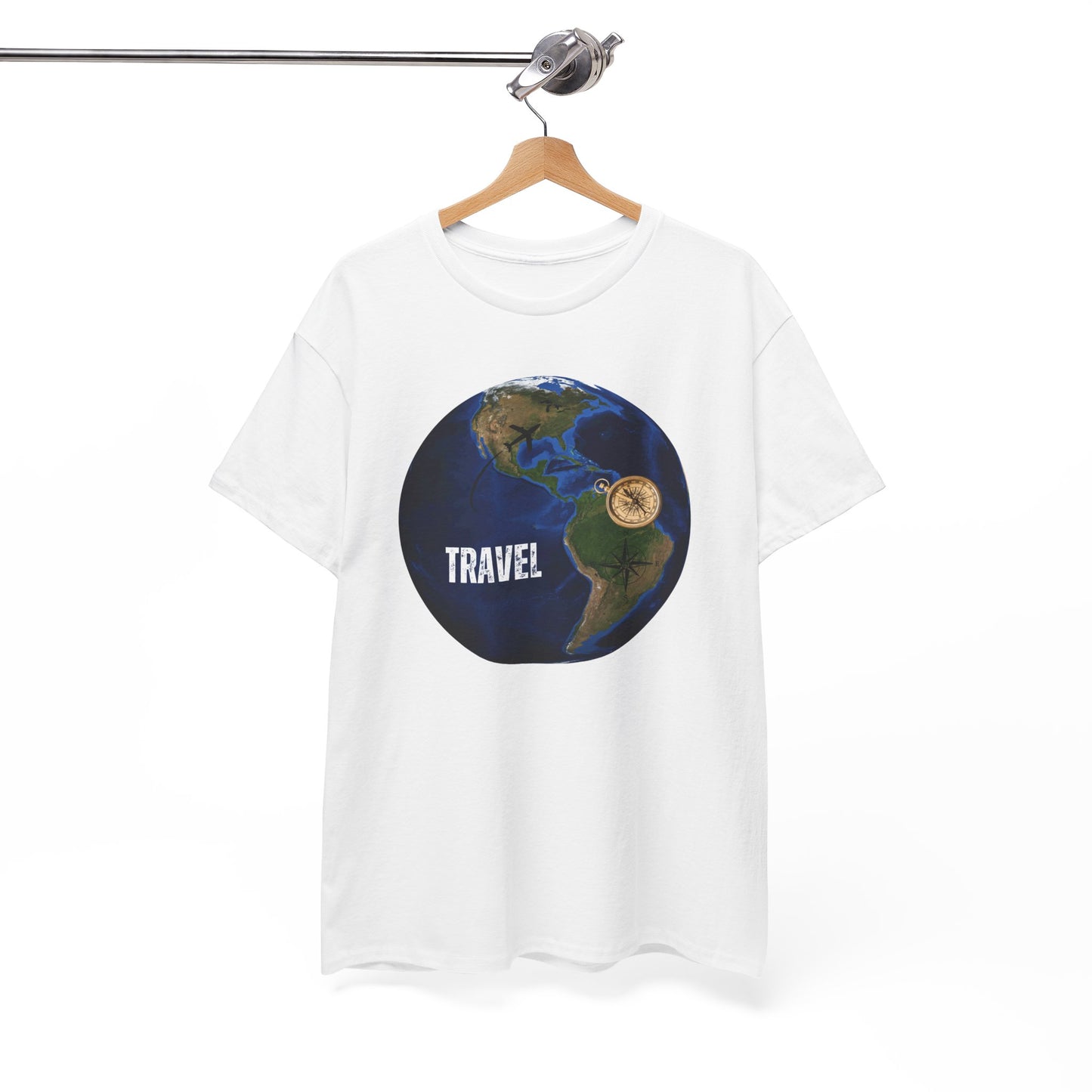 Travel Unisex Heavy Cotton Tee