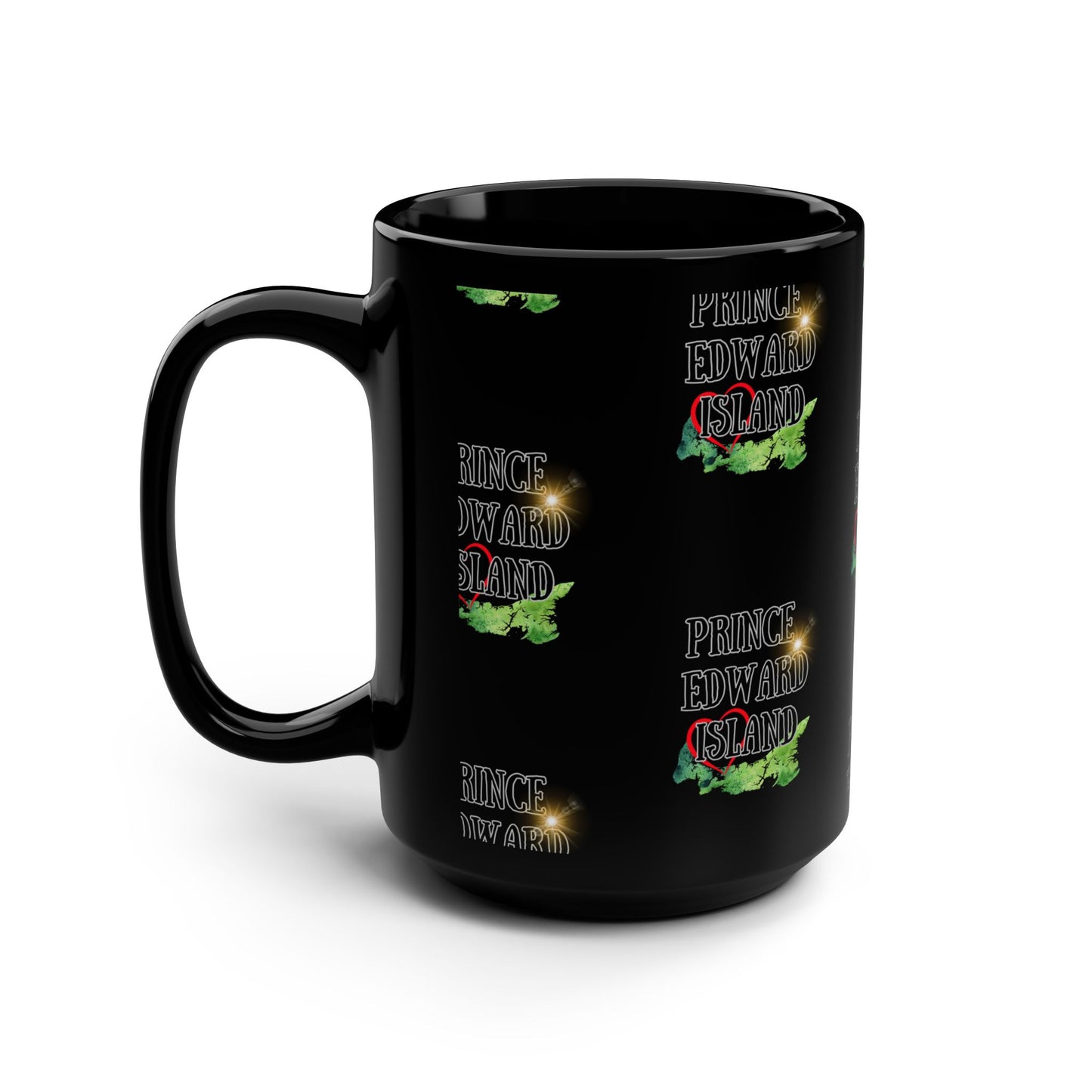 Prince Edward Island / Black Mug, 15oz