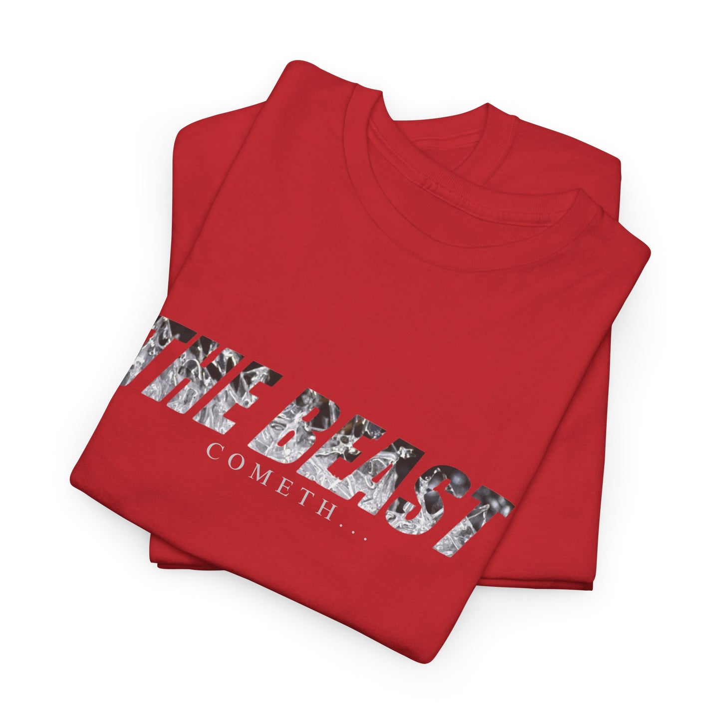 The beast cometh Unisex Heavy Cotton Tee