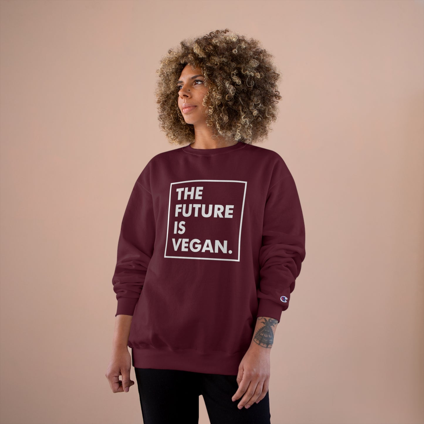 The future is Vegan / Champion Sweatshirt