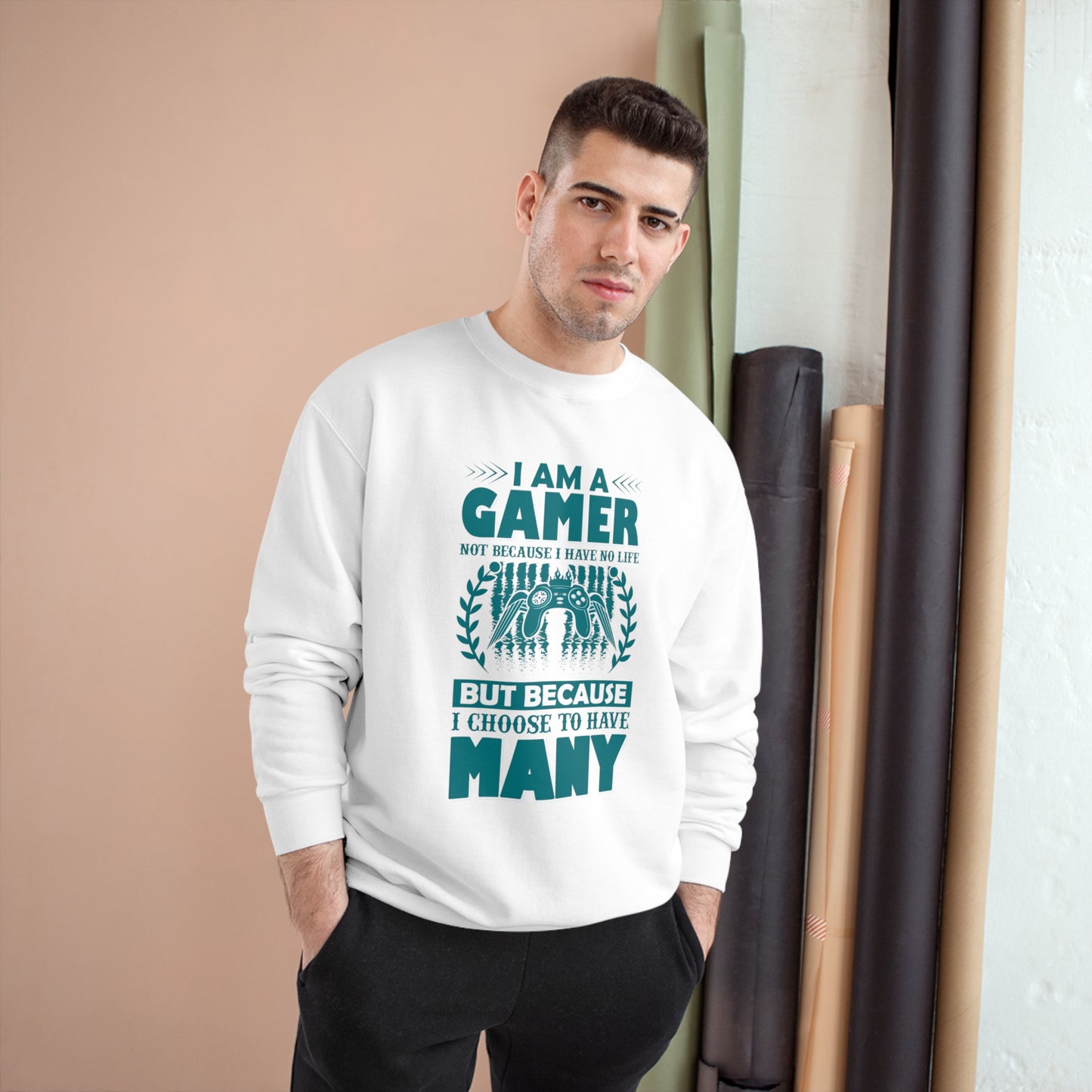 I am a GAMER / Champion Sweatshirt