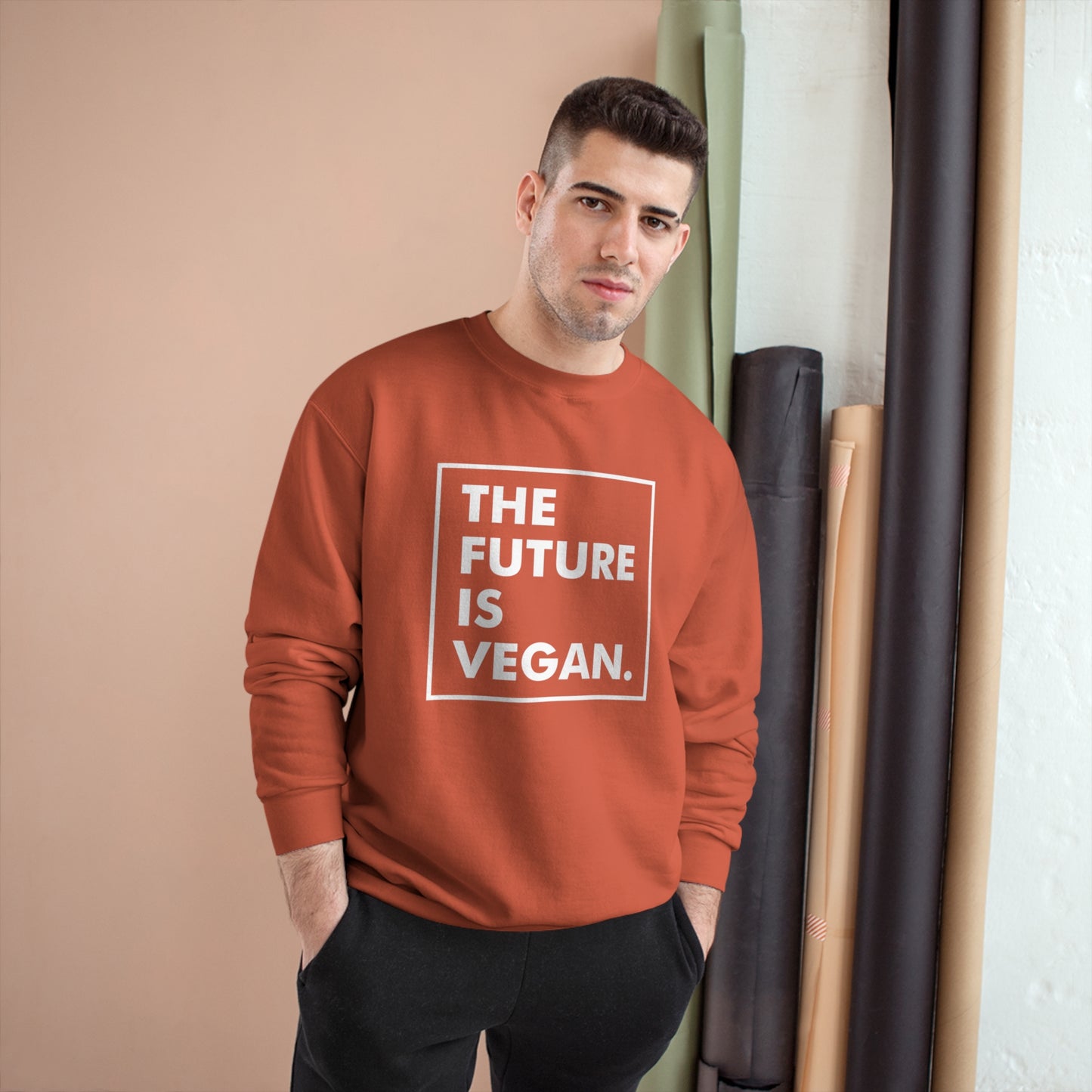 The future is Vegan / Champion Sweatshirt
