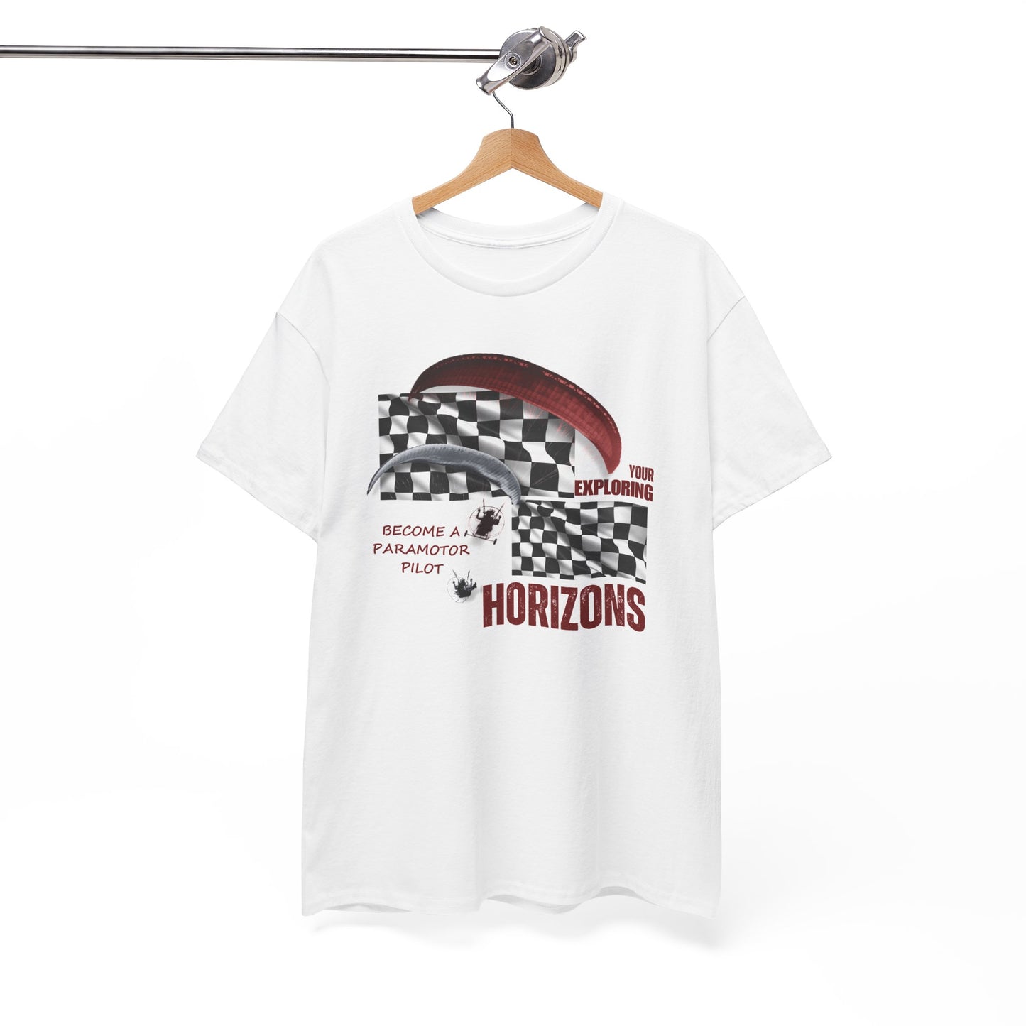 Exploring Your Horizons Unisex Heavy Cotton Tee