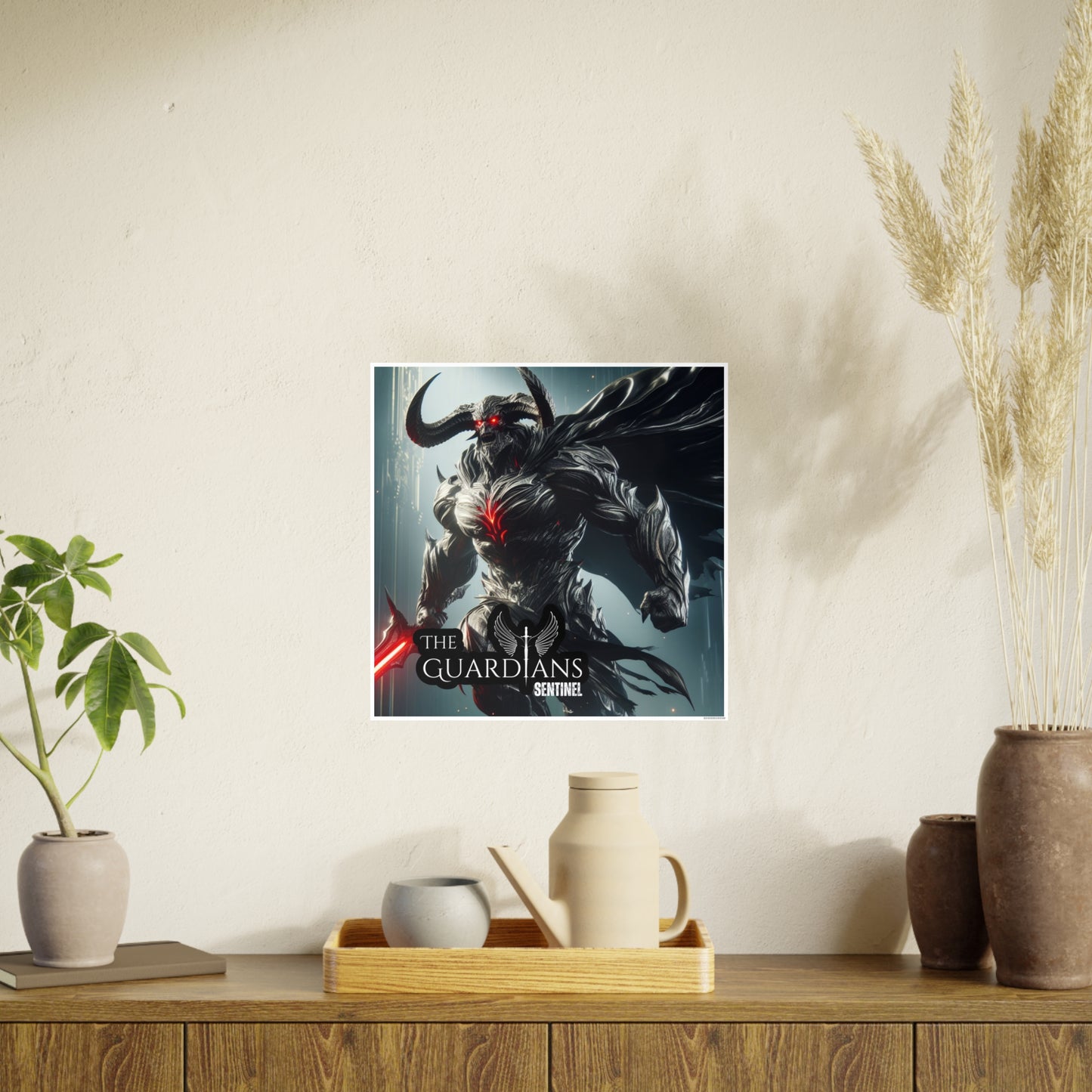 The Guardians Sentinel (AI created) / Photo Art Paper Posters