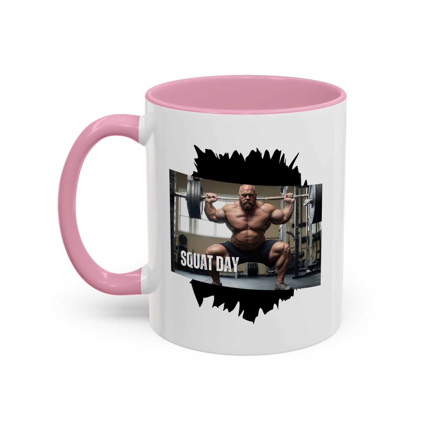 Squat Day / Colorful Mugs (11oz, 15oz)
