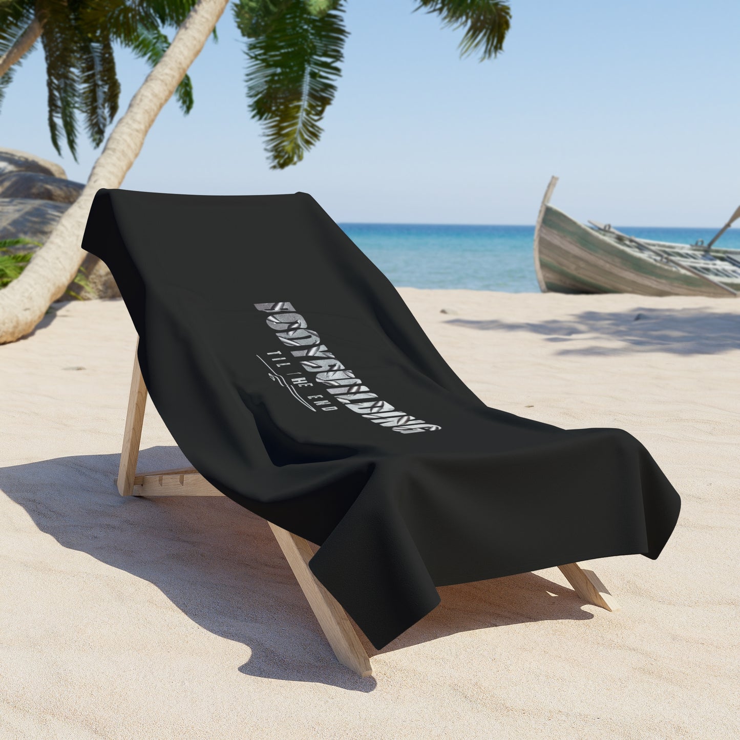 Bodybuilding til the end / Beach Towel