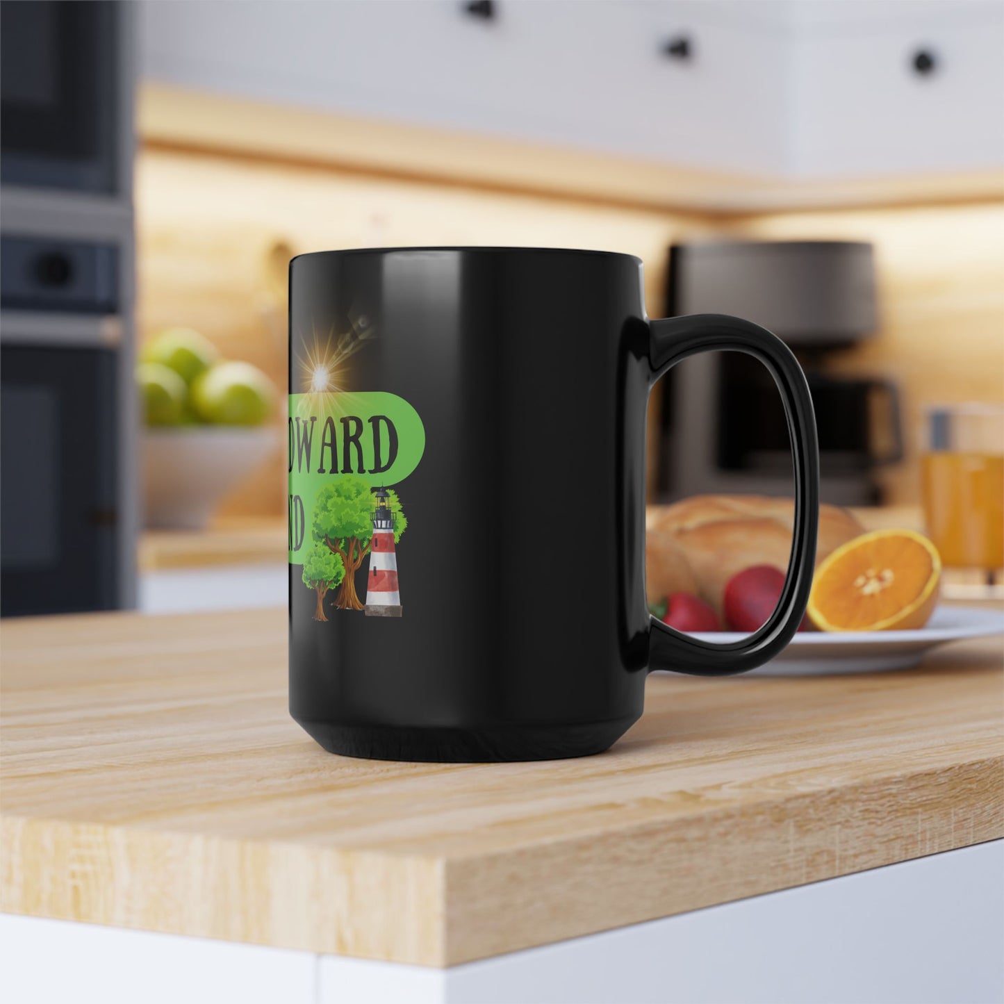 Prince Edward Island / Black Mug, 15oz