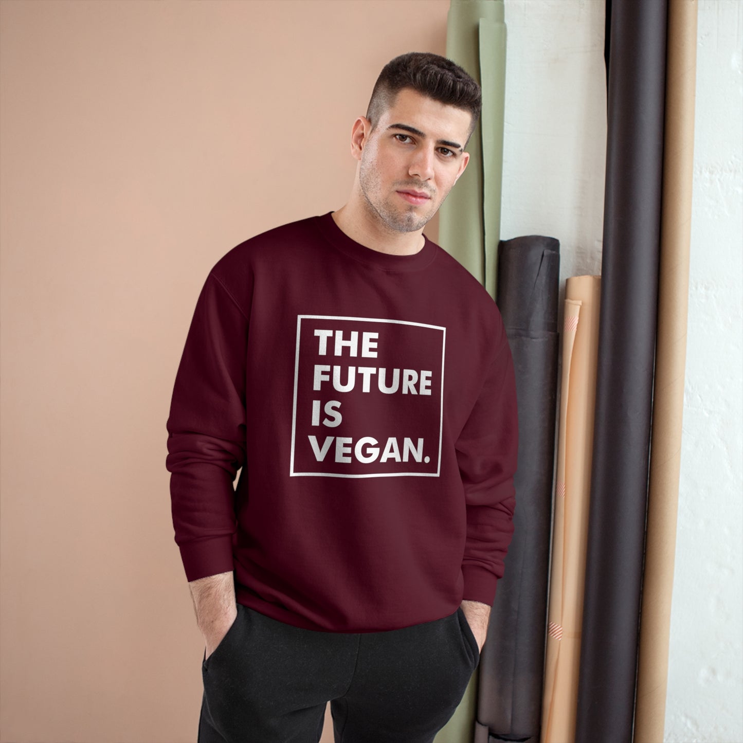 The future is Vegan / Champion Sweatshirt
