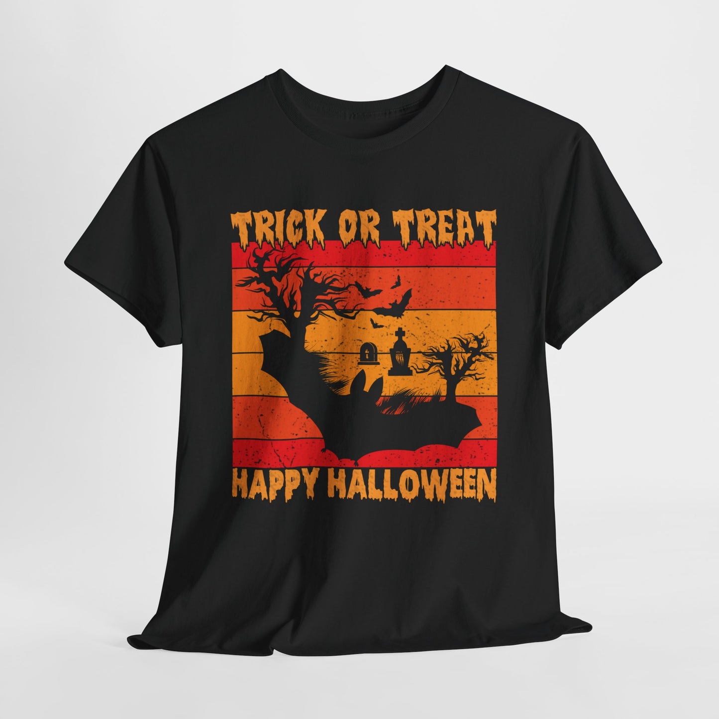 Trick or Treat / Halloween Unisex Heavy Cotton Tee