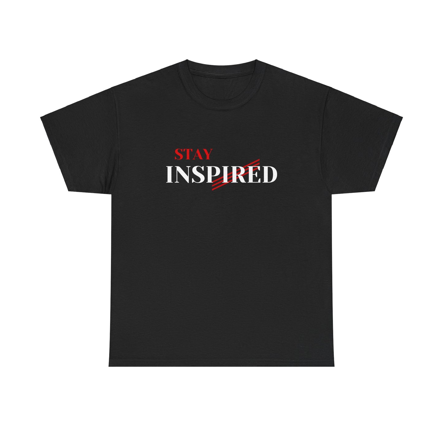 Stay Inspired Unisex Heavy Cotton Tee