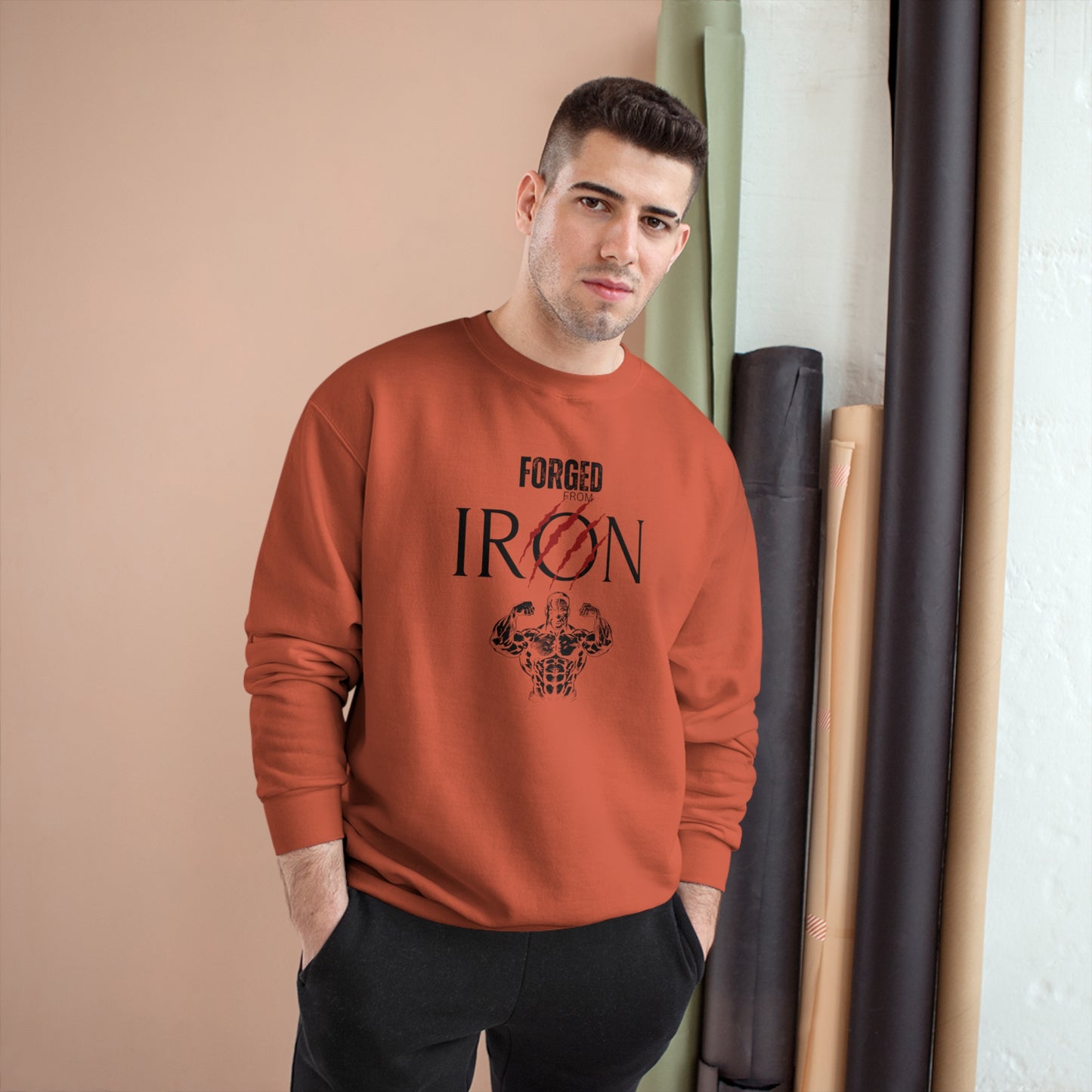 Forged from IRON / Champion Sweatshirt