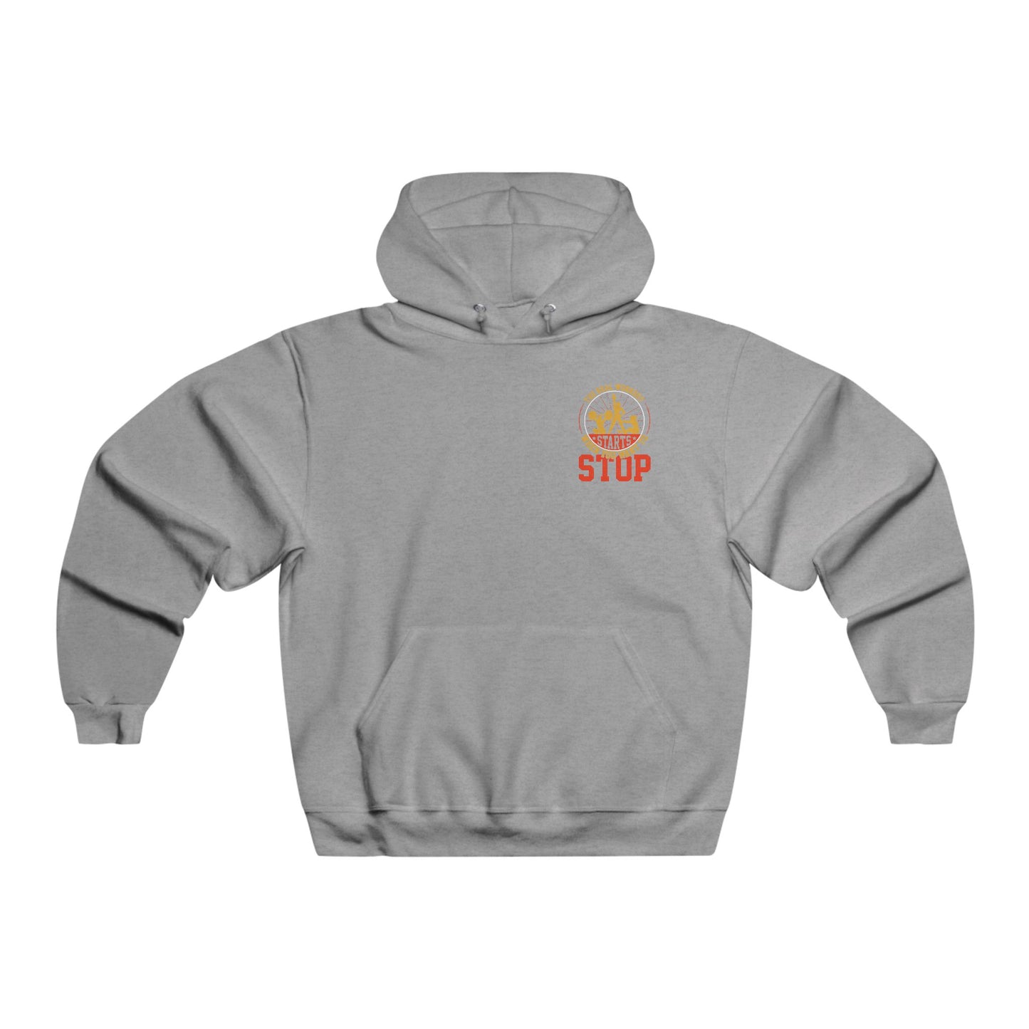 The real workout starts when... / Men's NUBLEND® Hooded Sweatshirt