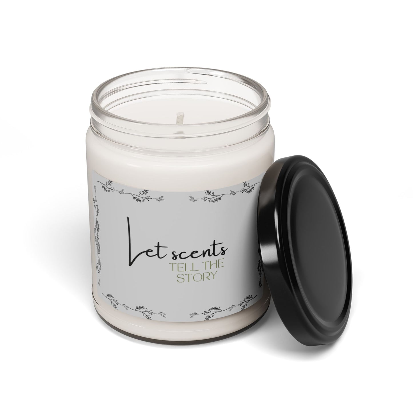 Let Scents Tell the Story / Scented Soy Candle, 9oz