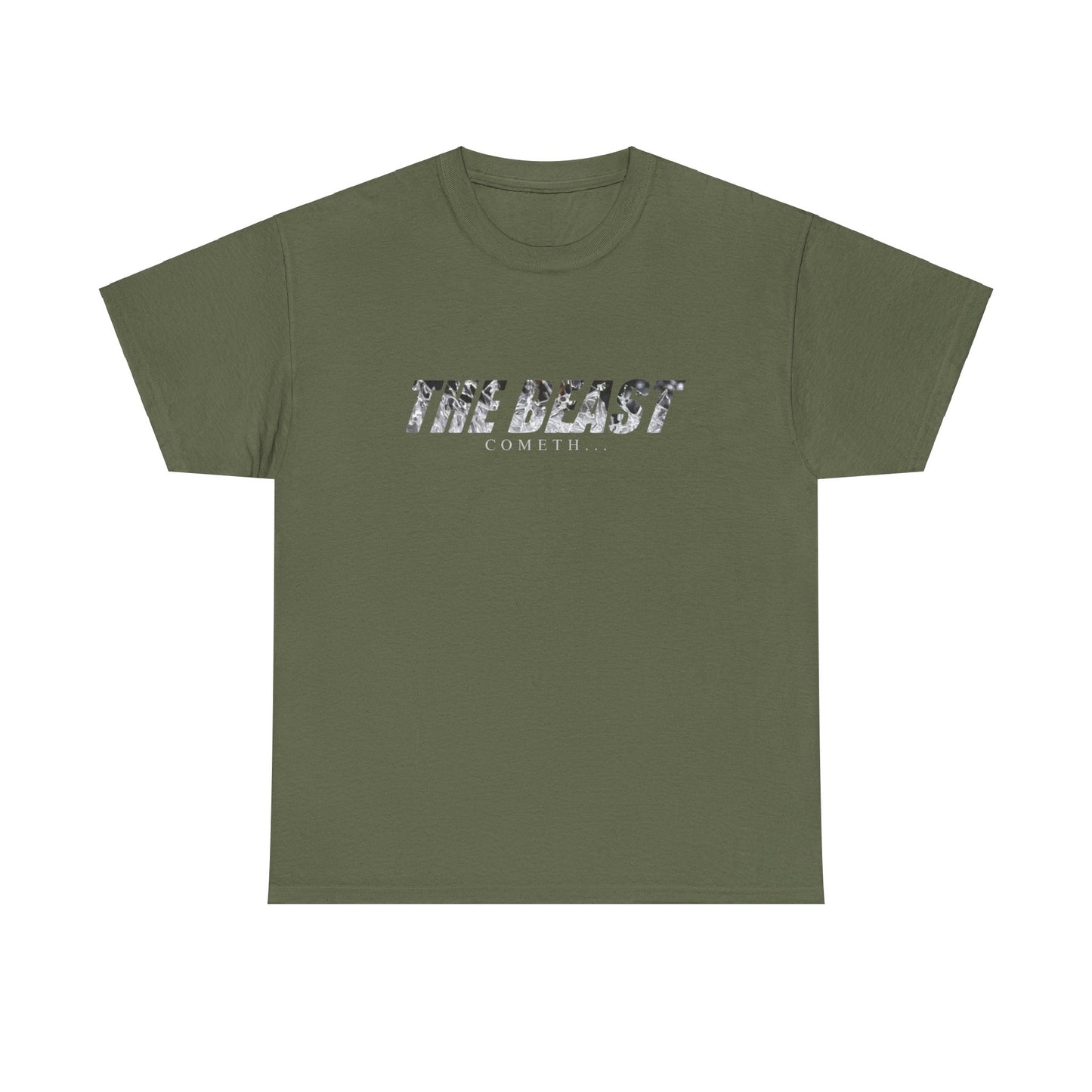 The beast cometh Unisex Heavy Cotton Tee