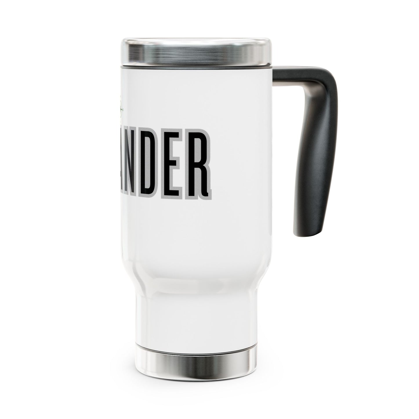 I am an Islander / Stainless Steel Travel Mug with Handle, 14oz