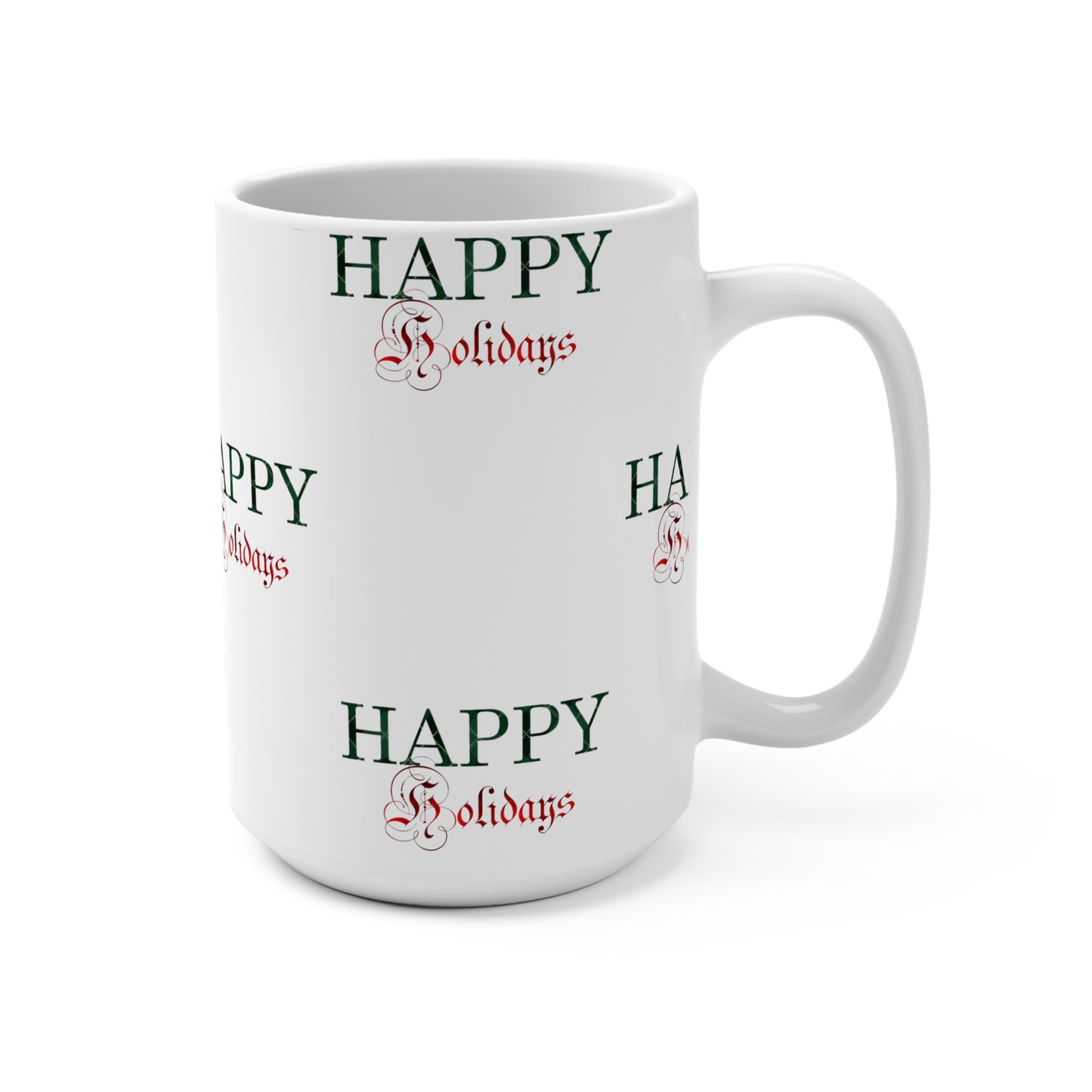 Happy Holidays / Mug 15oz white
