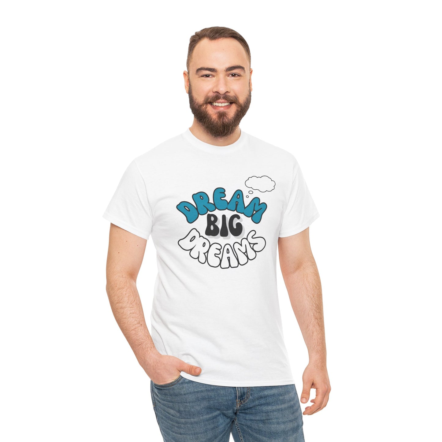 Dream big Dreams Unisex Heavy Cotton Tee