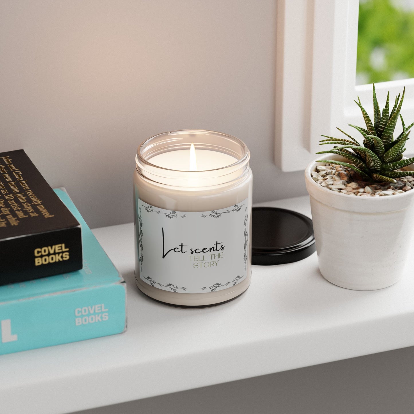Let Scents Tell the Story / Scented Soy Candle, 9oz