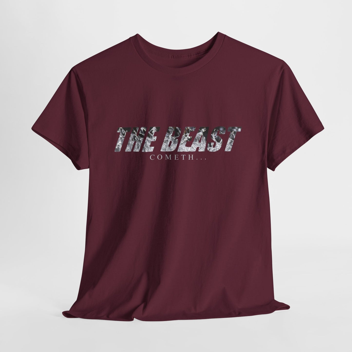 The beast cometh Unisex Heavy Cotton Tee