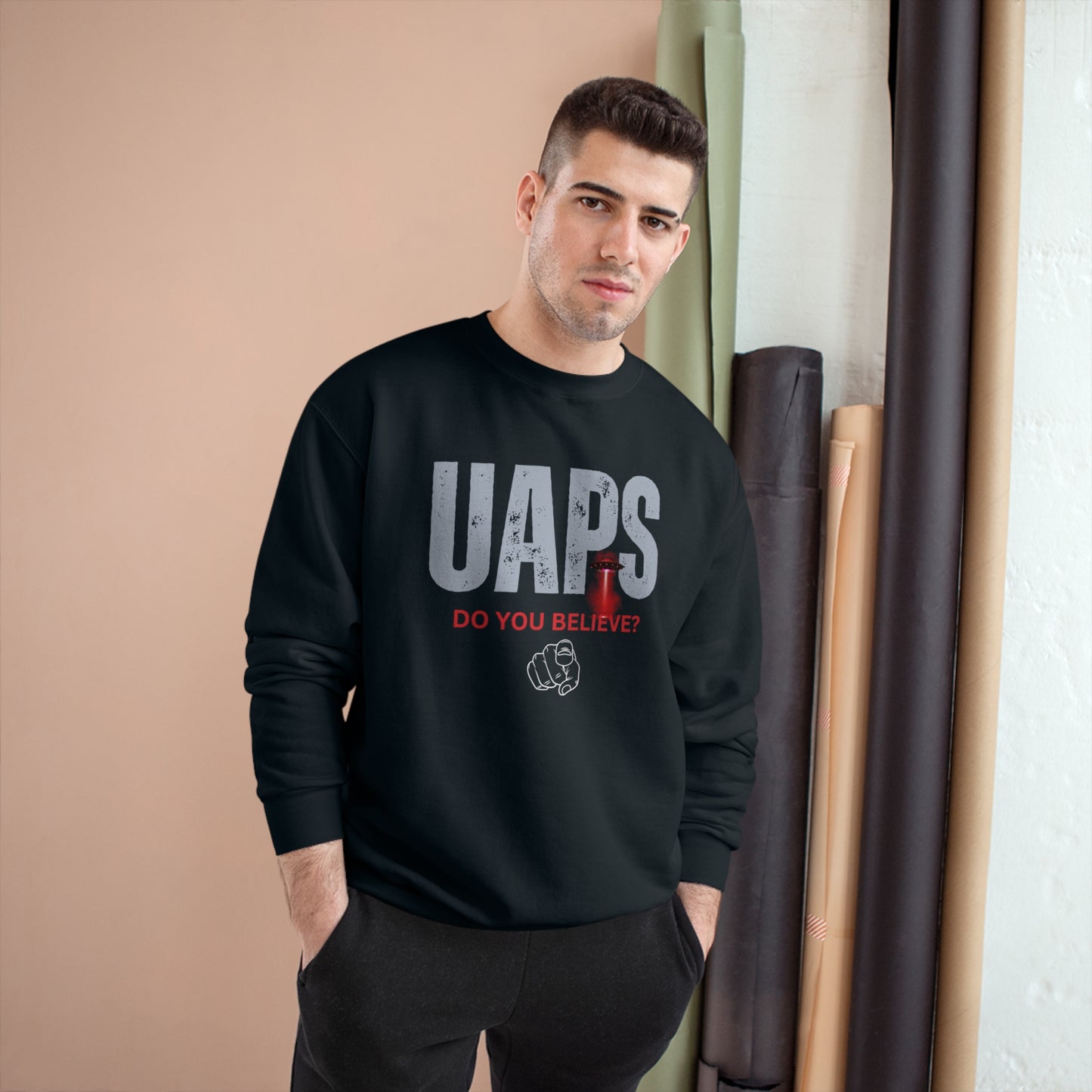 UAPS / Do YOU believe? / Champion Sweatshirt