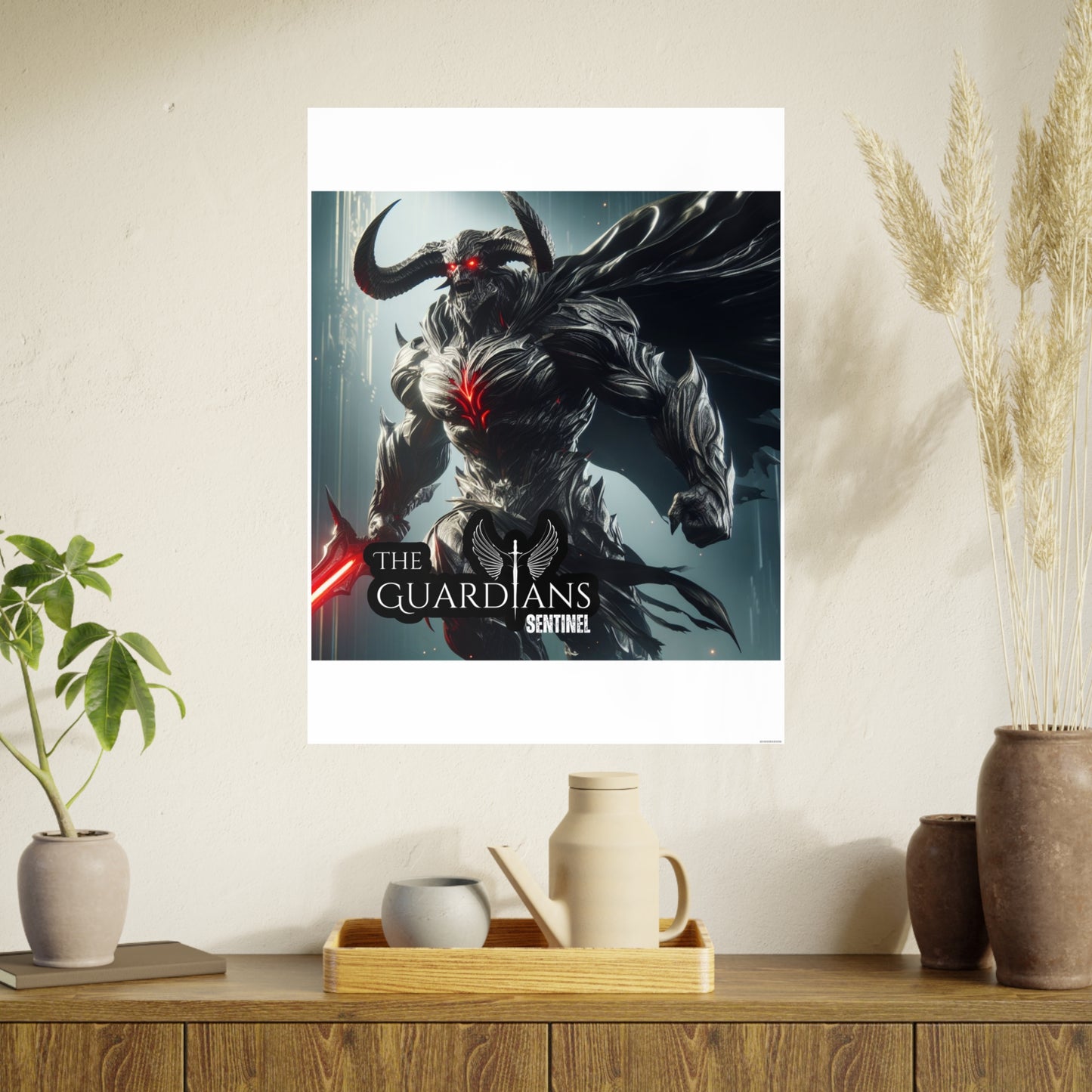 The Guardians Sentinel (AI created) / Photo Art Paper Posters