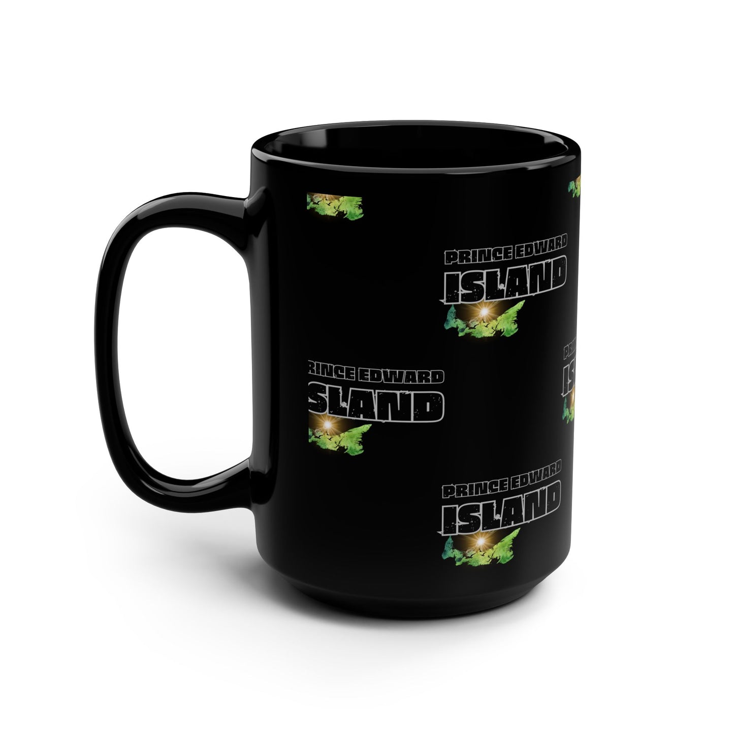 Prince Edward Island / Black Mug, 15oz