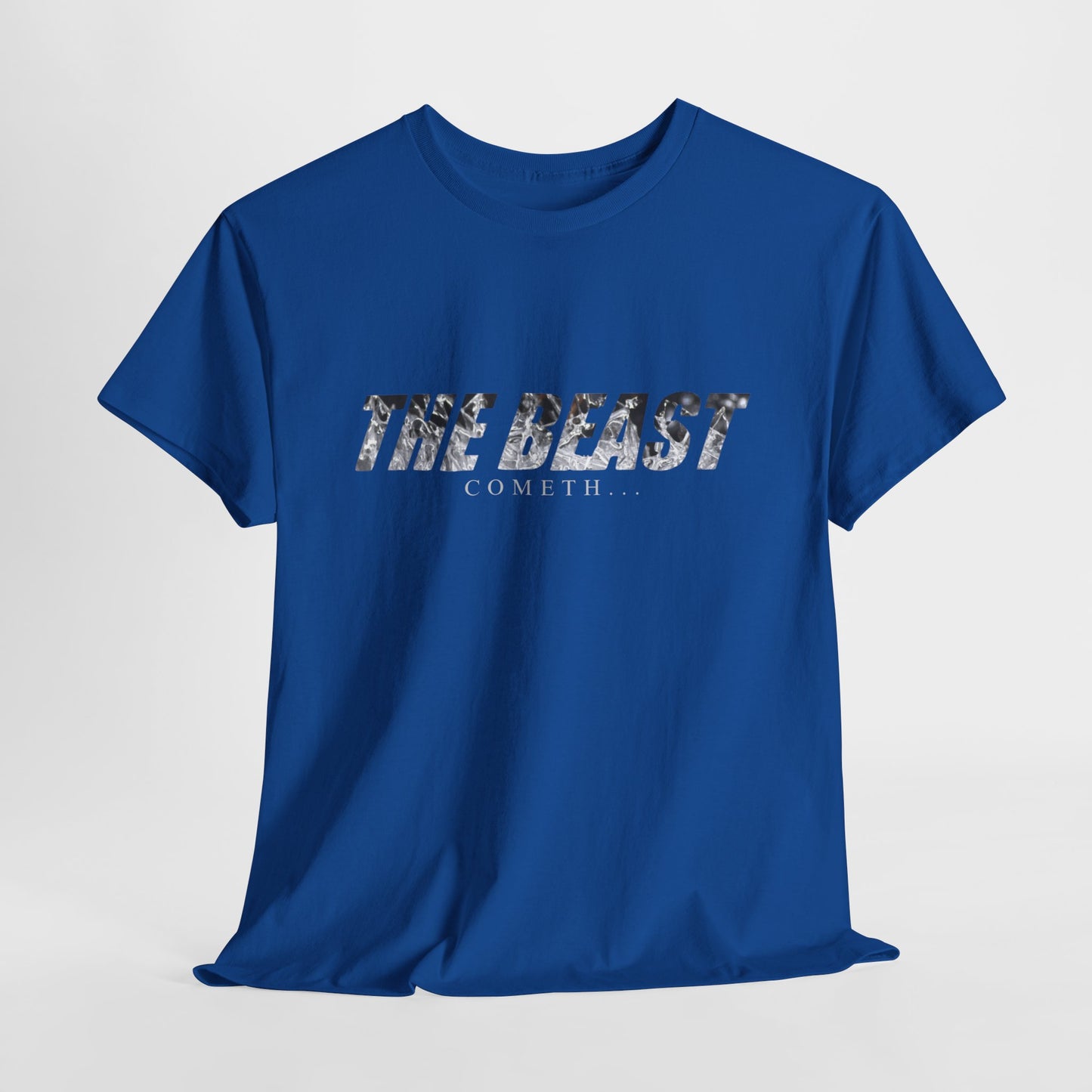 The beast cometh Unisex Heavy Cotton Tee
