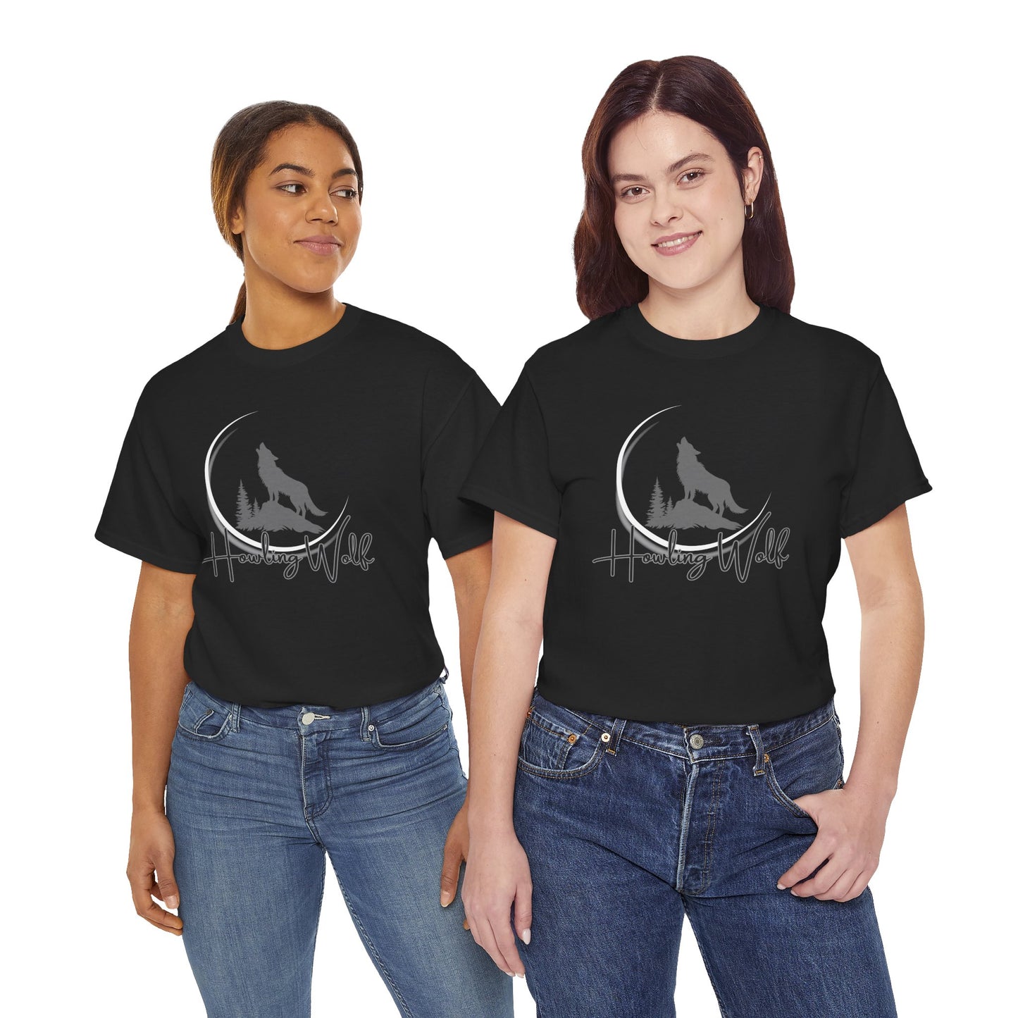 Howling Wolf / Unisex Heavy Cotton Tee