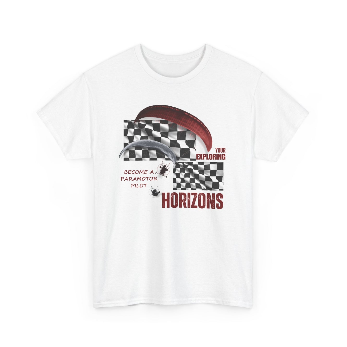 Exploring Your Horizons Unisex Heavy Cotton Tee