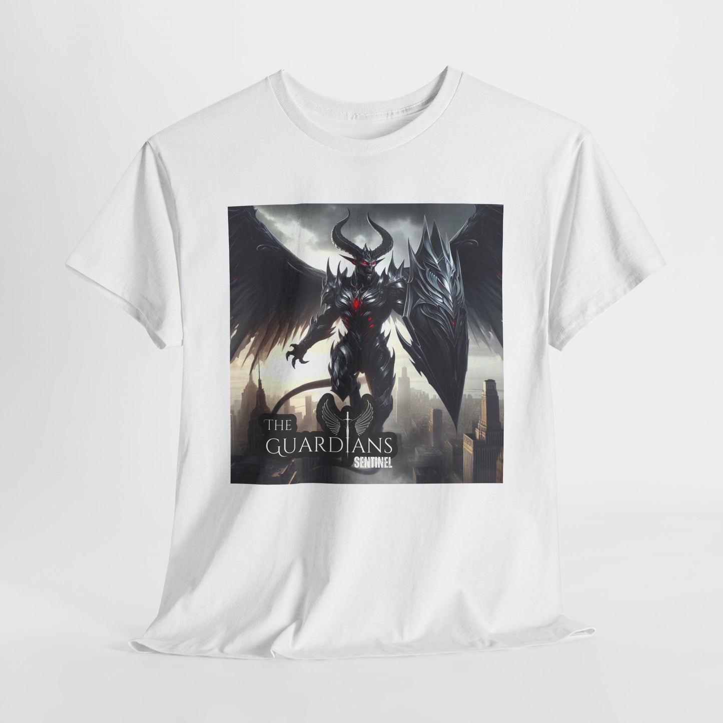 The Guardians Sentinel / Elite Unisex Heavy Cotton Tee (Made with AI)