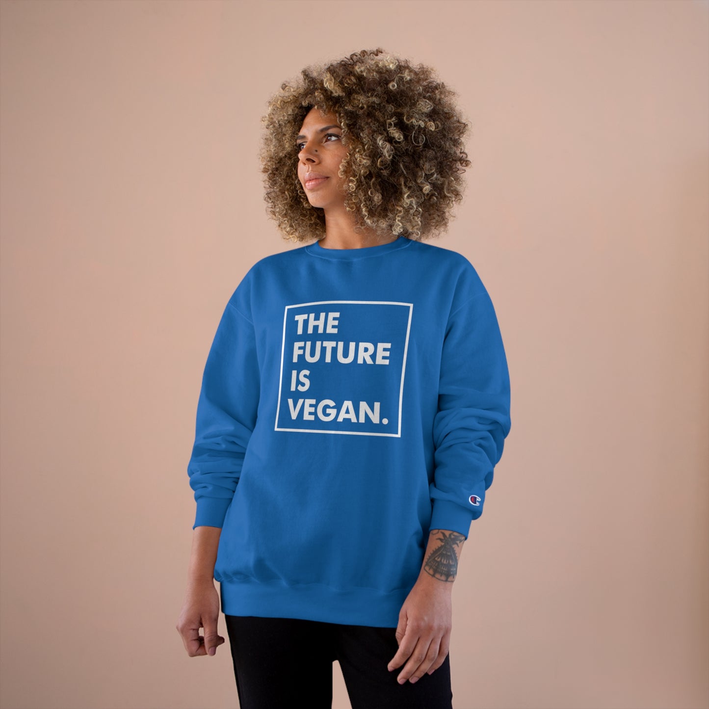 The future is Vegan / Champion Sweatshirt