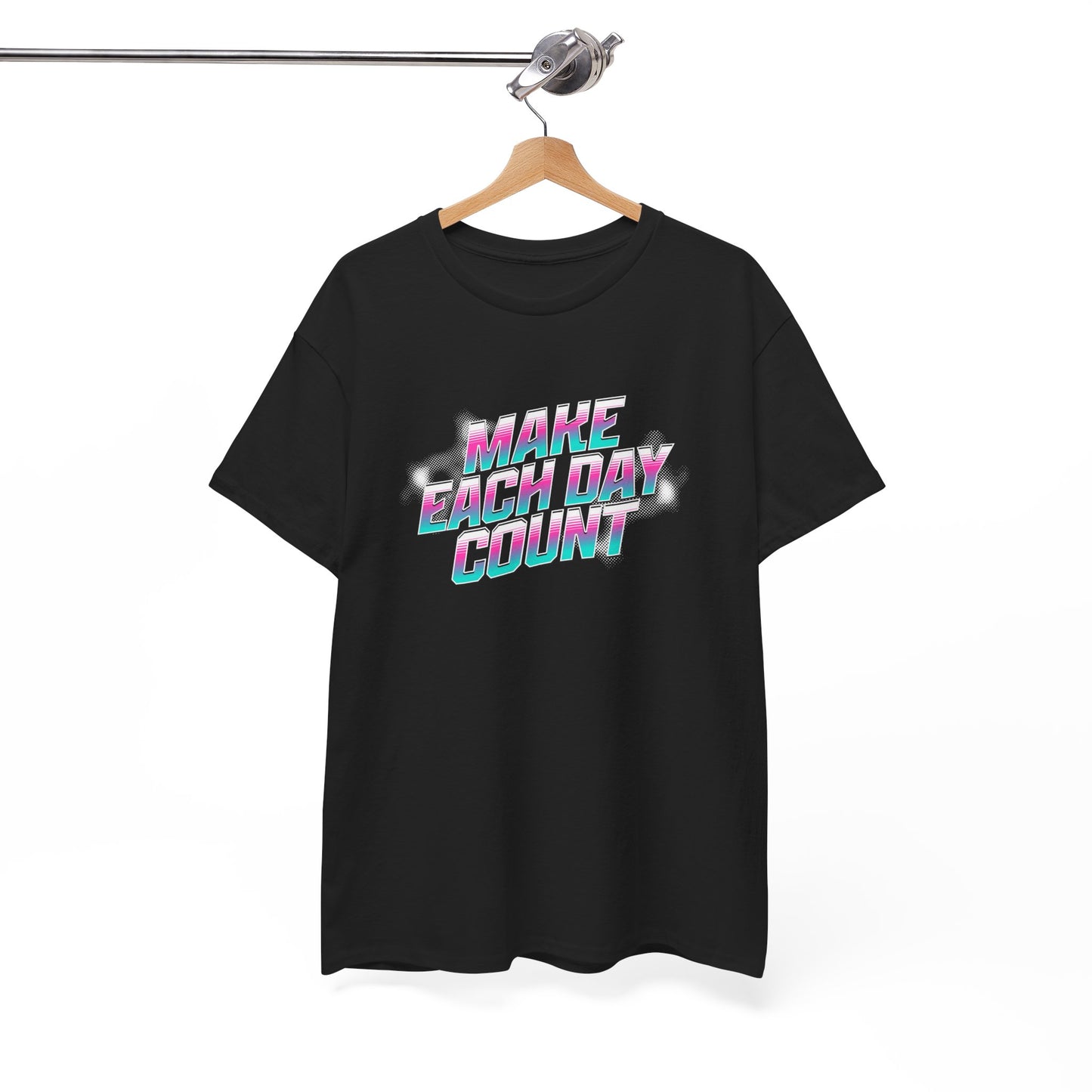 Make Each Day Count / Unisex Heavy Cotton Tee