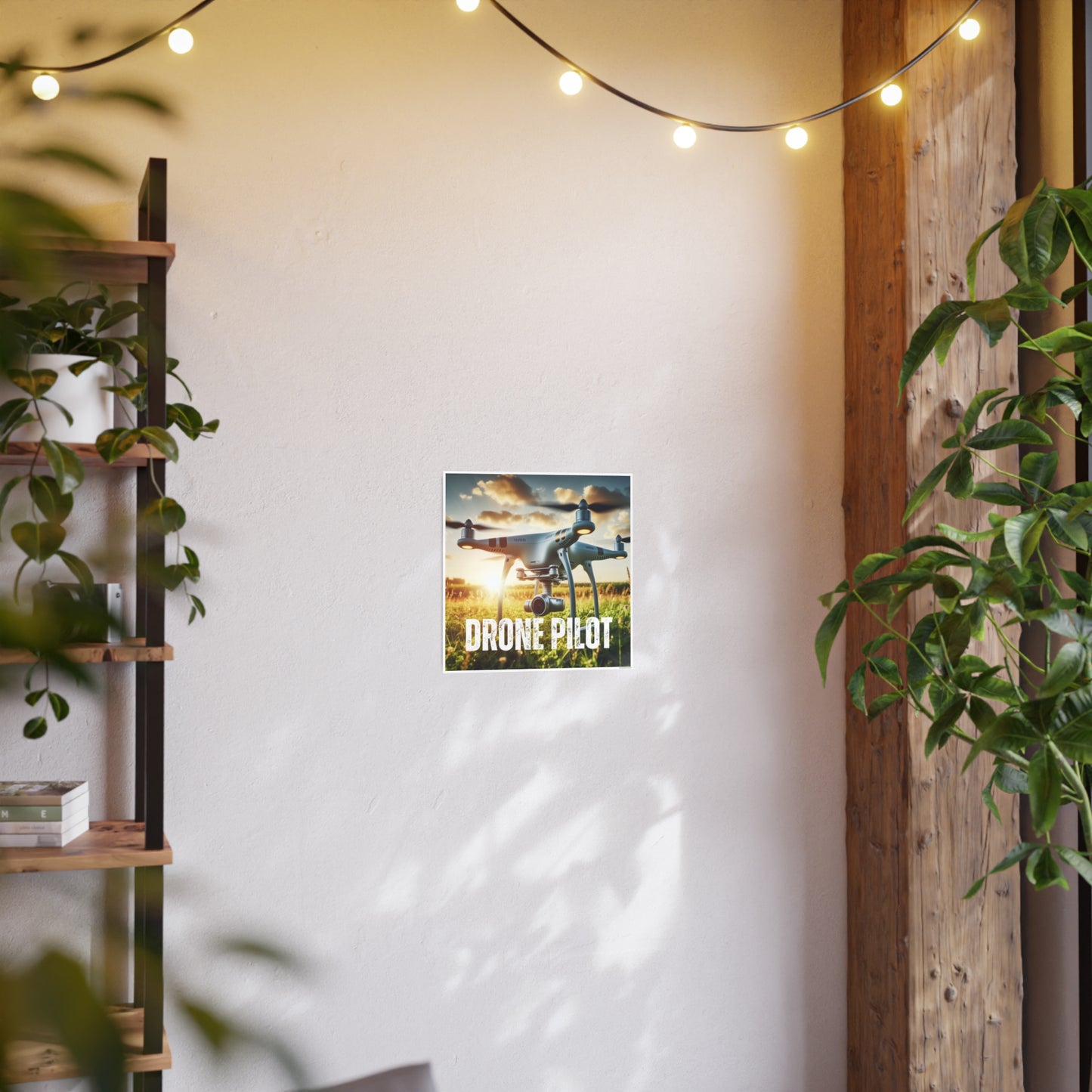 Drone Pilot 1 (AI created) / Photo Art Paper Posters