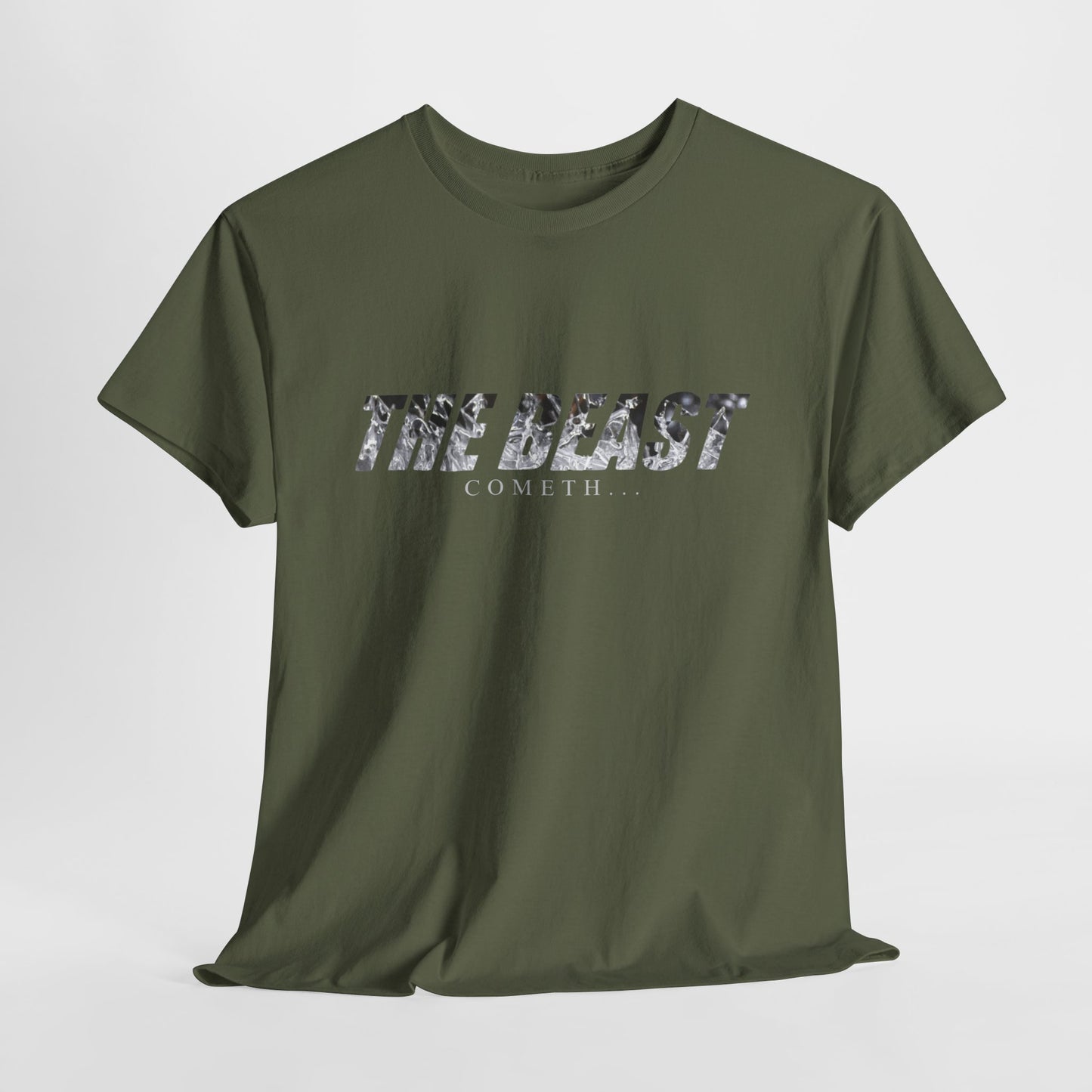 The beast cometh Unisex Heavy Cotton Tee