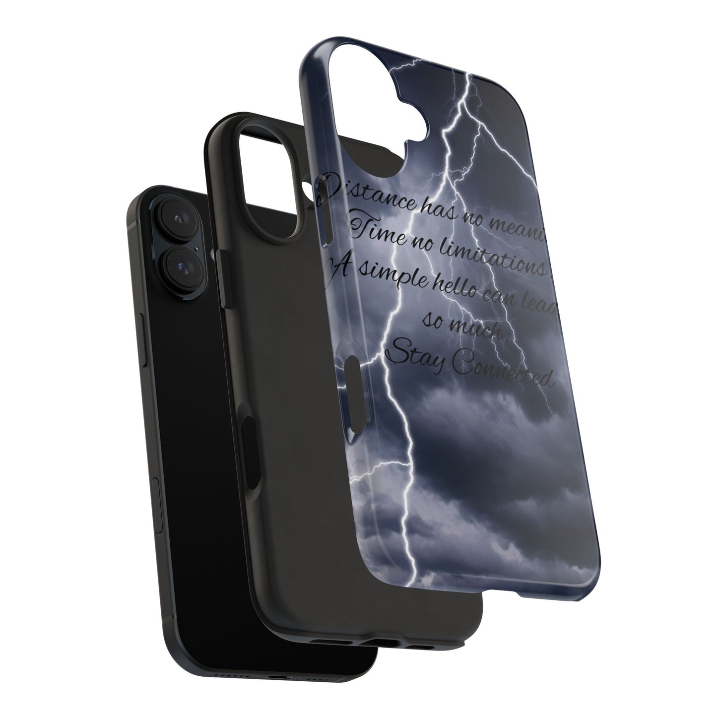 Stay Connected / Tough Phone Cases