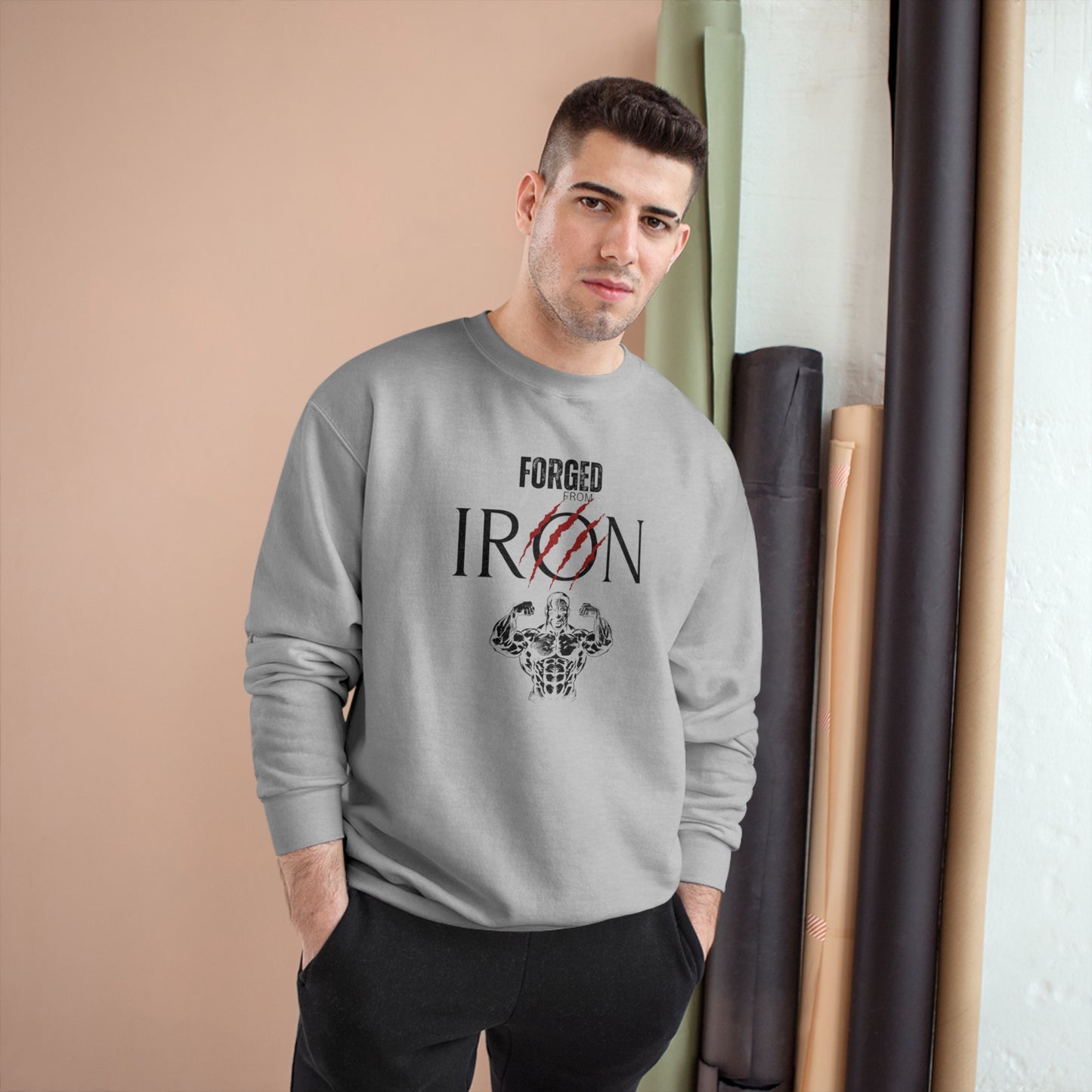 Forged from IRON / Champion Sweatshirt