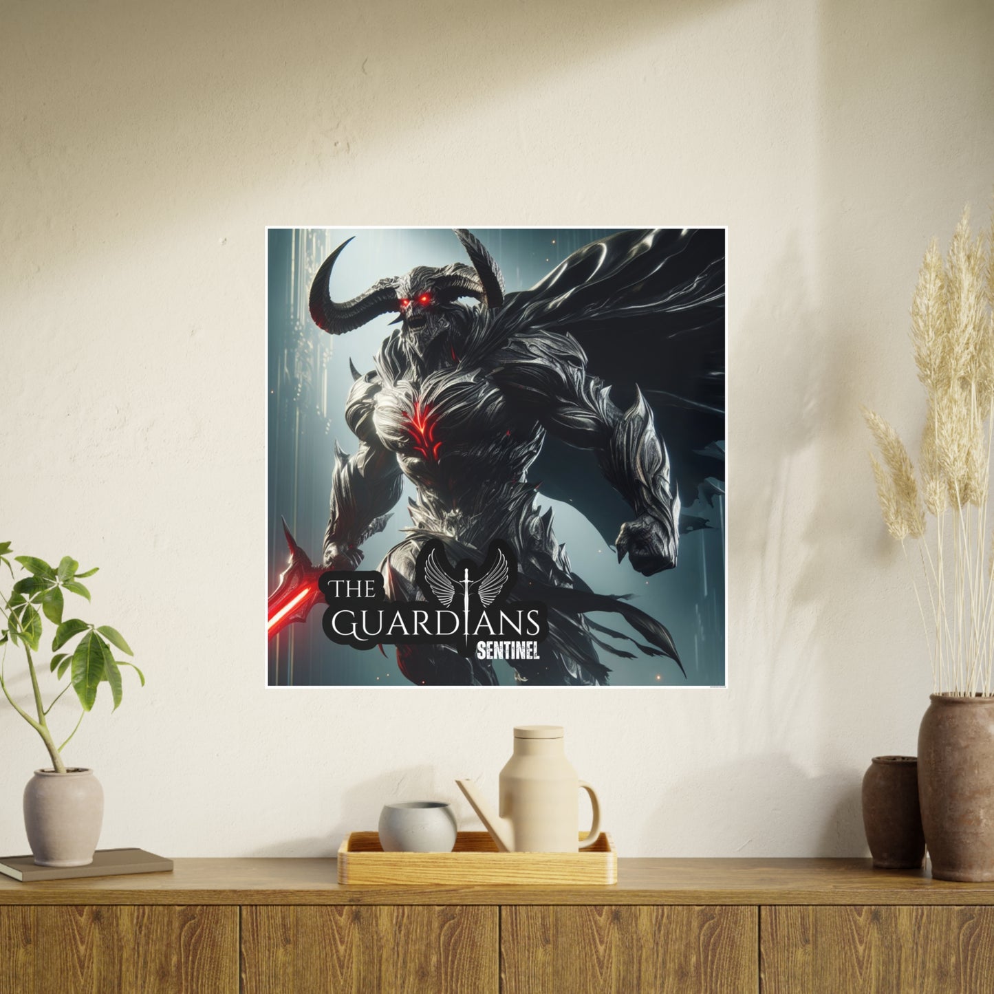 The Guardians Sentinel (AI created) / Photo Art Paper Posters