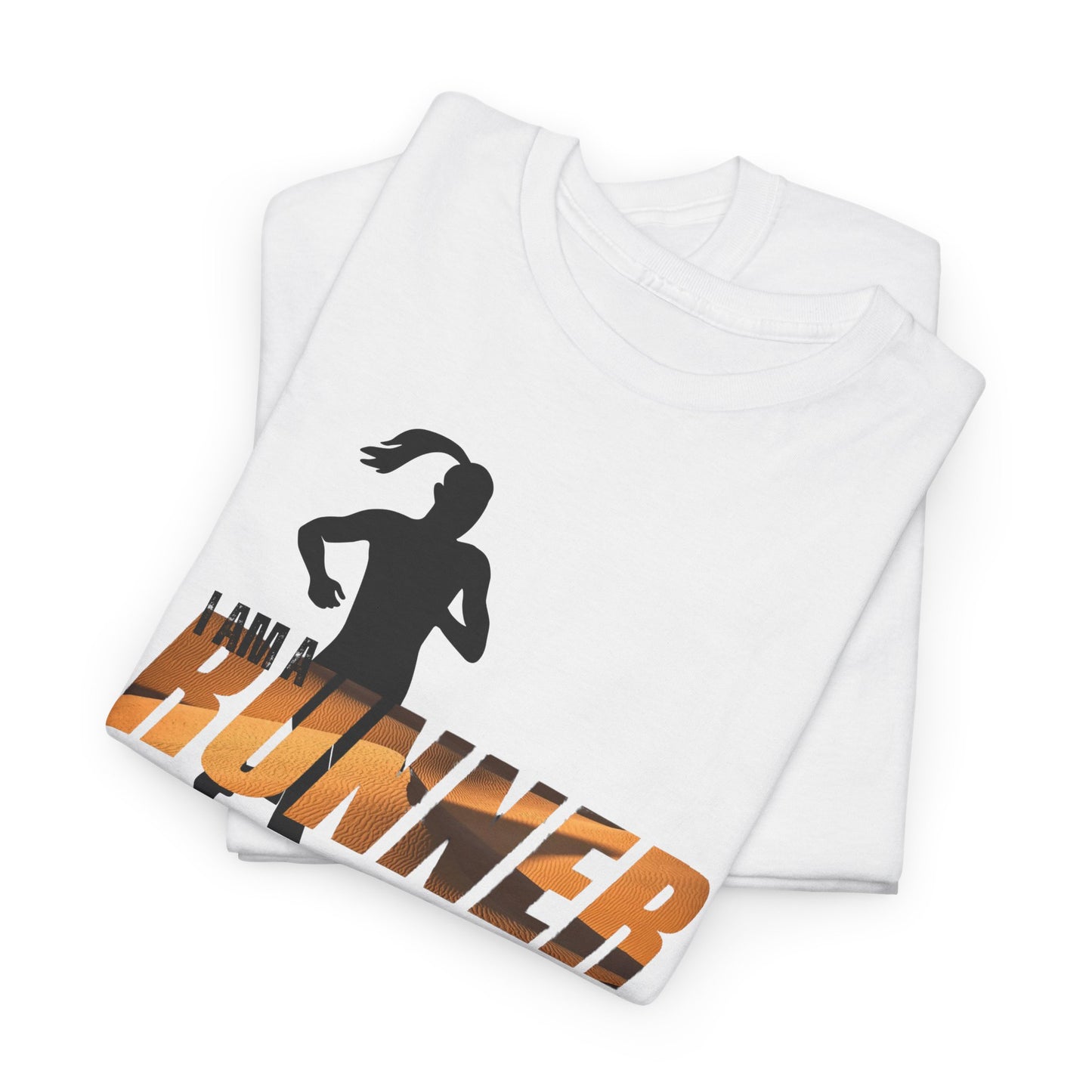 I am a Runner Unisex Heavy Cotton Tee