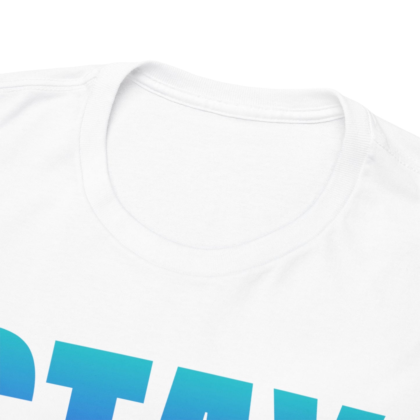 Stay curious quote Unisex Heavy Cotton Tee
