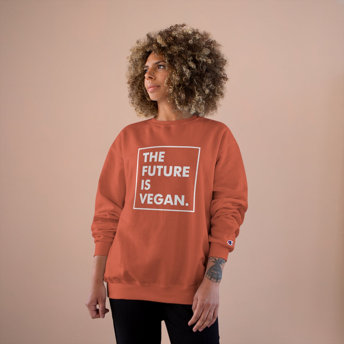 The future is Vegan / Champion Sweatshirt
