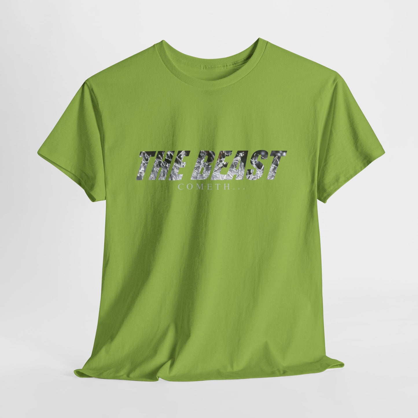 The beast cometh Unisex Heavy Cotton Tee