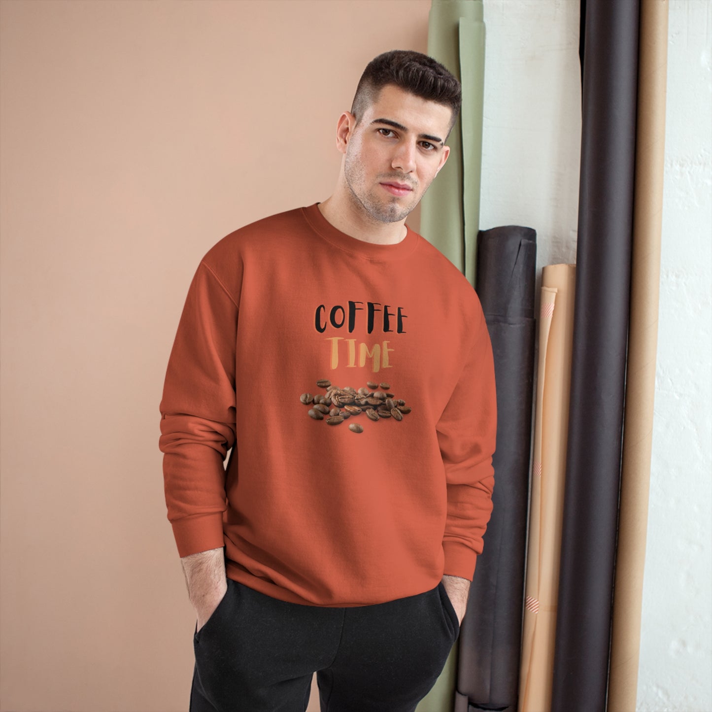Coffee Time / Champion Sweatshirt