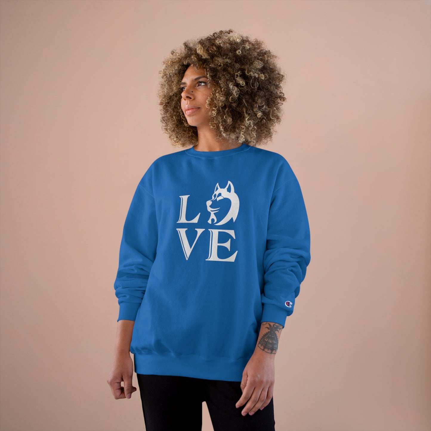 Love Dogs / Champion Sweatshirt