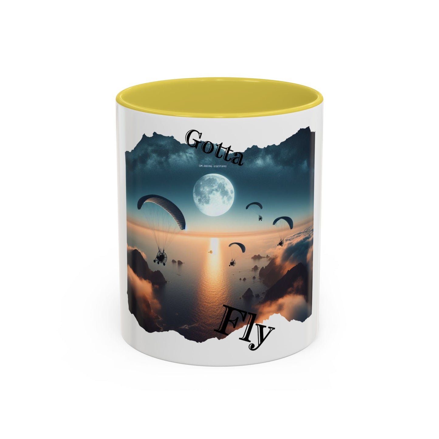 Gotta Fly (Paramotor) / Colorful Mugs (11oz, 15oz)