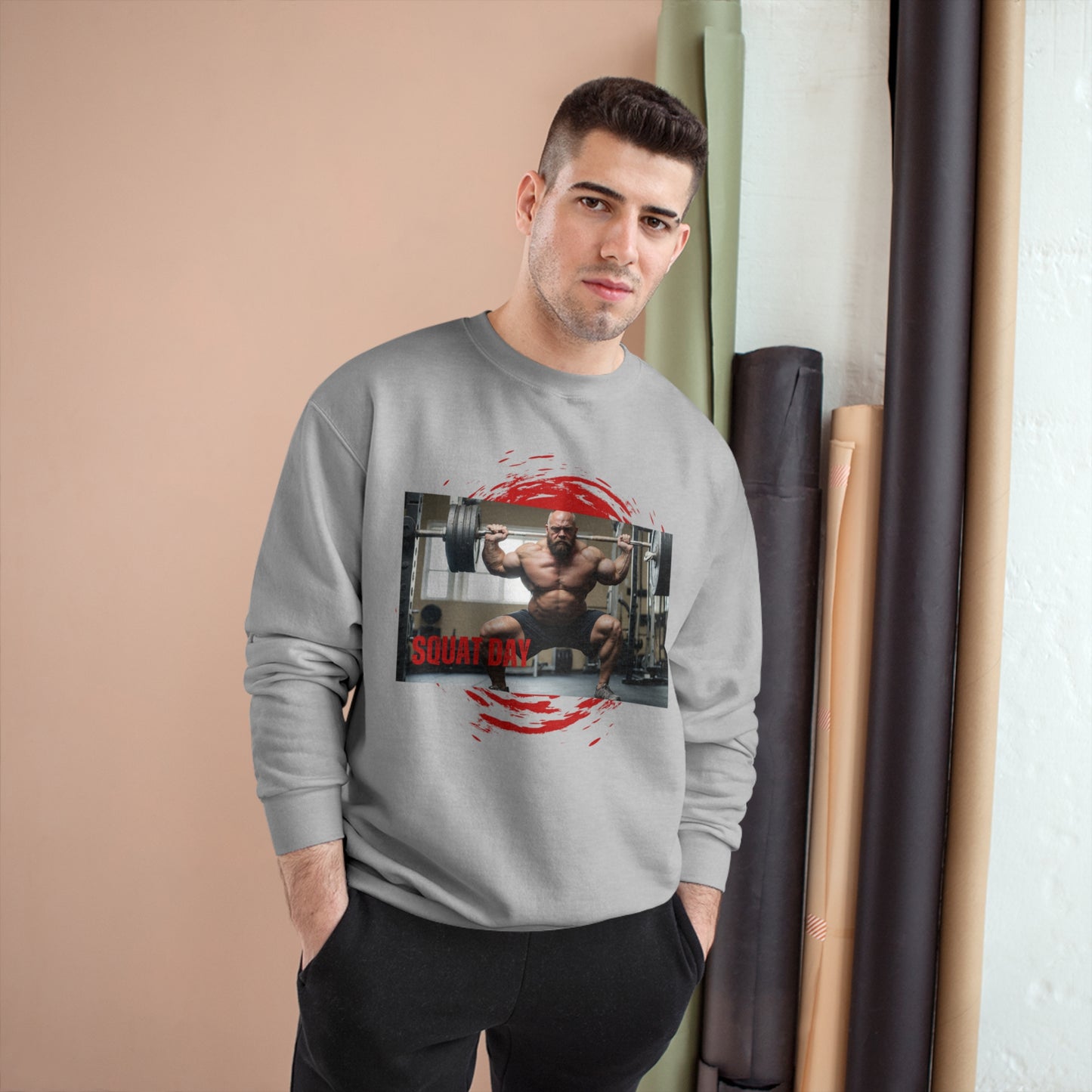 Squat Day / Champion Sweatshirt
