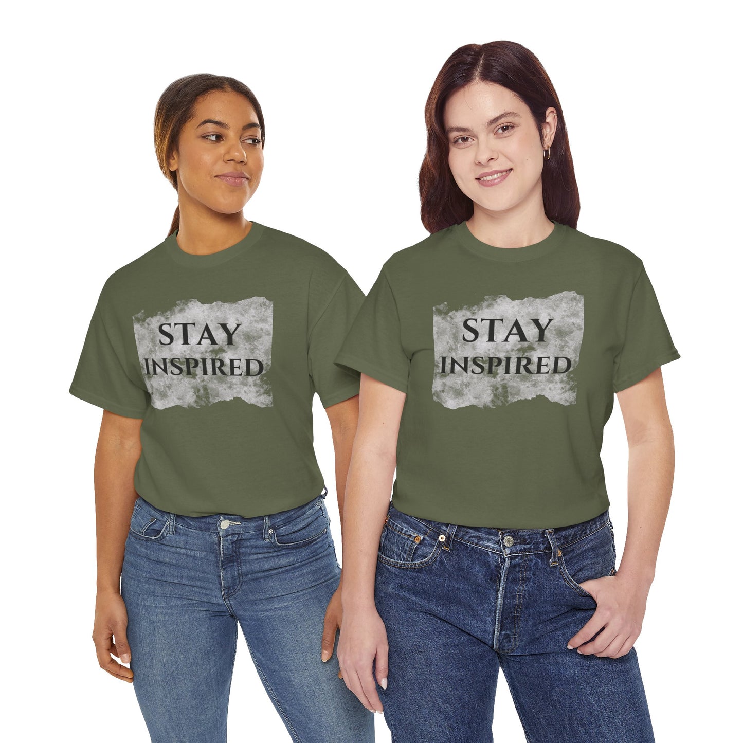 Stay Inspired Unisex Heavy Cotton Tee