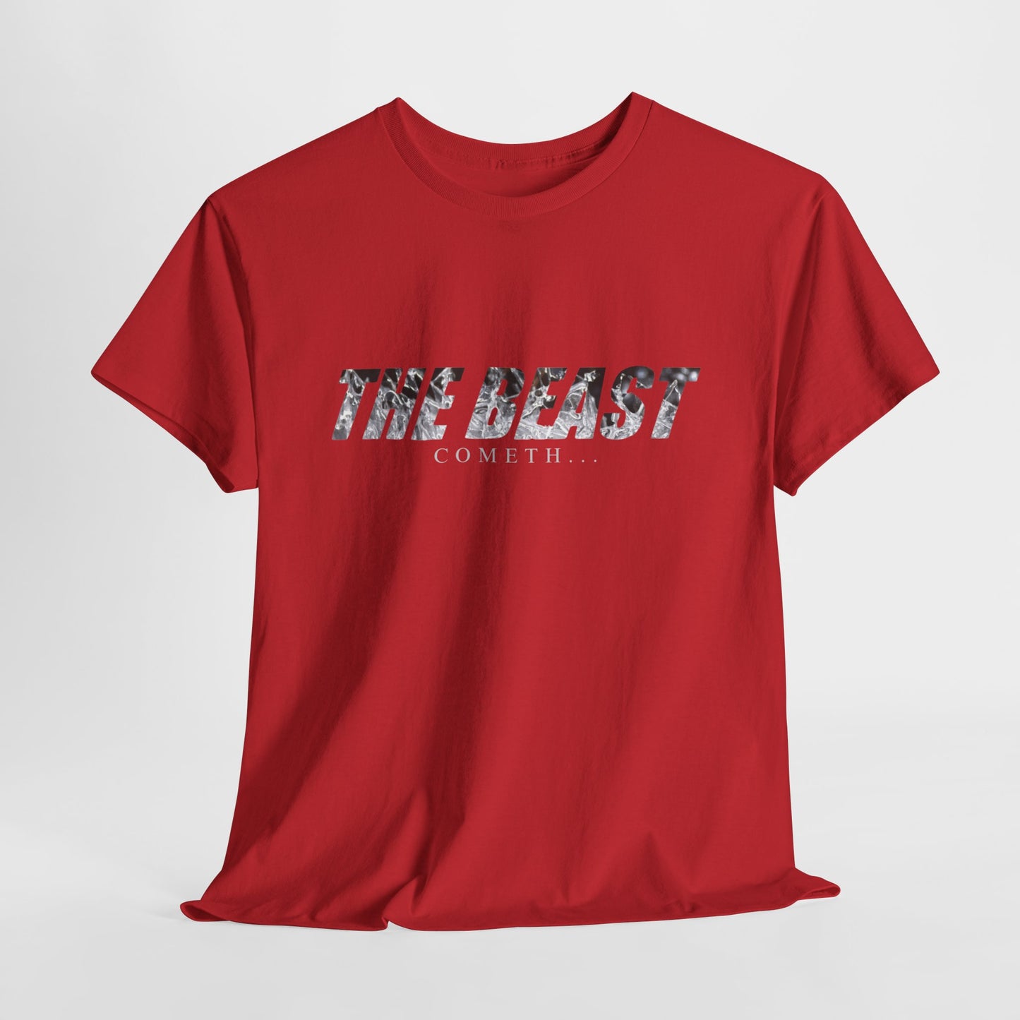 The beast cometh Unisex Heavy Cotton Tee
